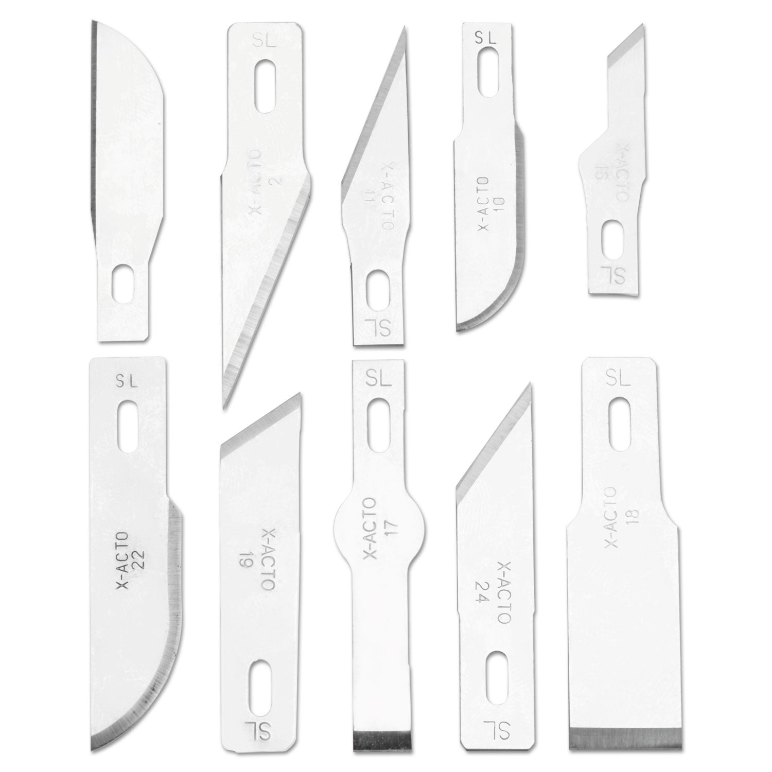 X-ACTO® Knife Set, 3 Knives, 10 Blades, Carrying Case