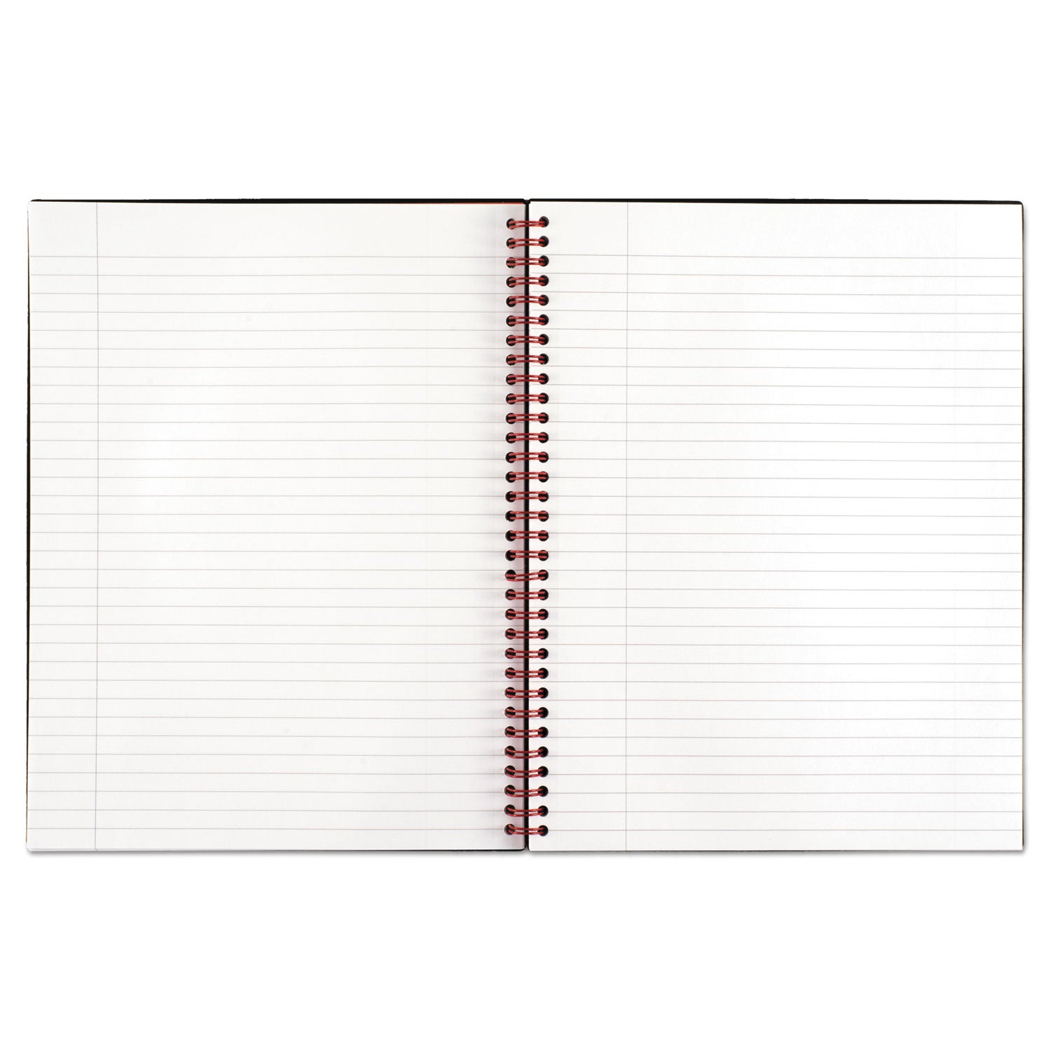 Black n' Red™ Flexible Cover Twinwire Notebooks, SCRIBZEE Compatible, 1-Subject, Wide/Legal Rule, Black Cover, (70) 11 x 8.5 Sheets