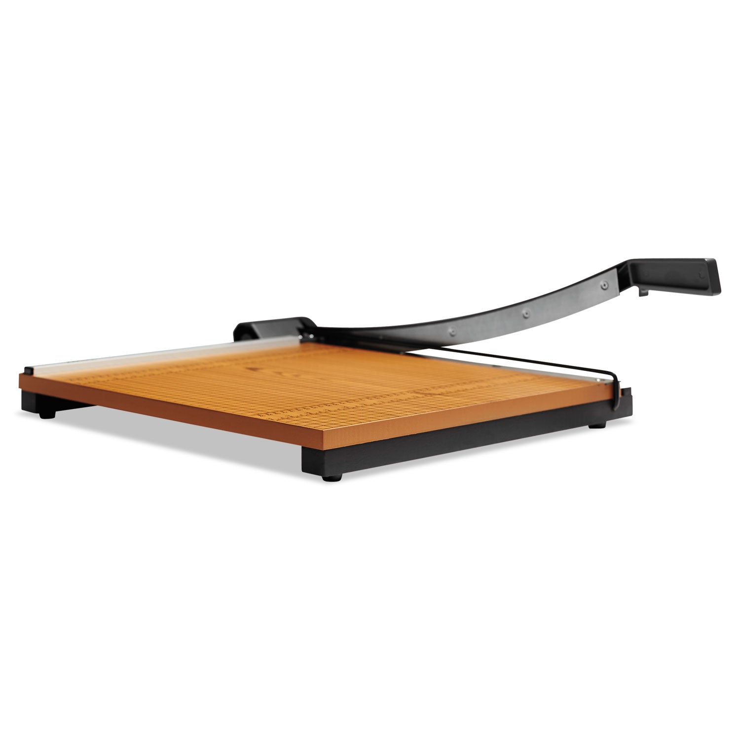 X-ACTO® Square Commercial Grade Wood Base Guillotine Trimmer, 15 Sheets, 18" Cut Length, 18 X 18