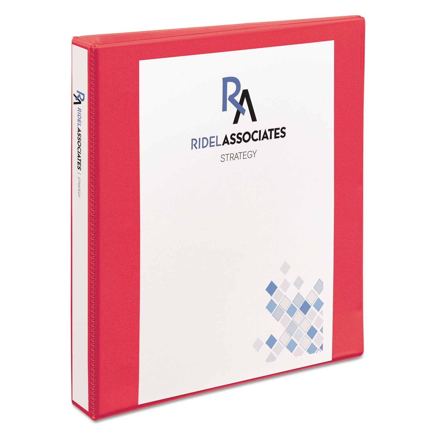 Durable View Binder | Coral | 1" Slant Rings