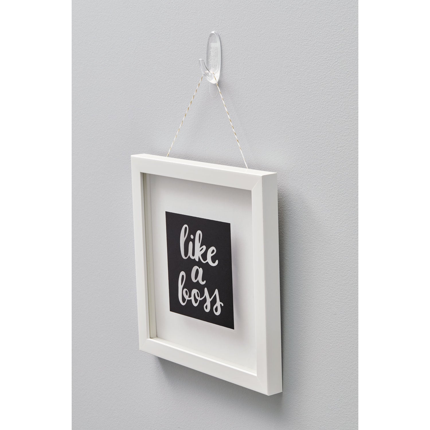 Command™ Clear Hooks and Strips, Medium, Plastic, 2 lb Capacity, 6 Hooks and 12 Strips/Pack