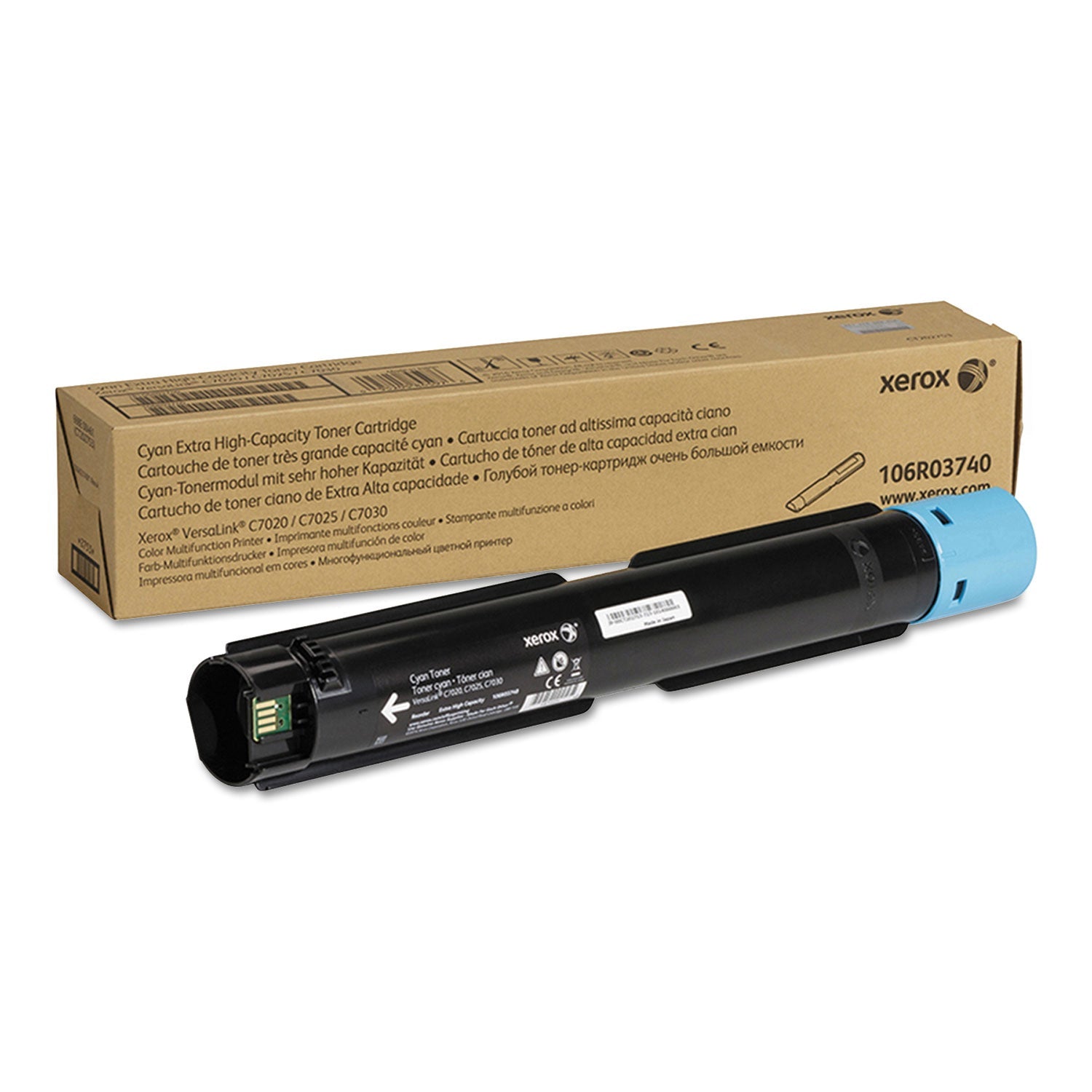 Xerox 106R03740 High-Yield Toner | Cyan
