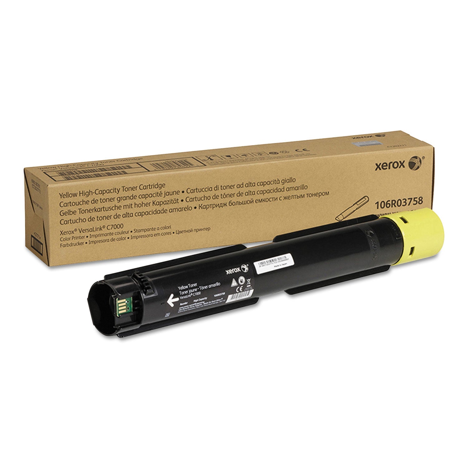 Xerox 106R03758 High-Yield Toner | Yellow