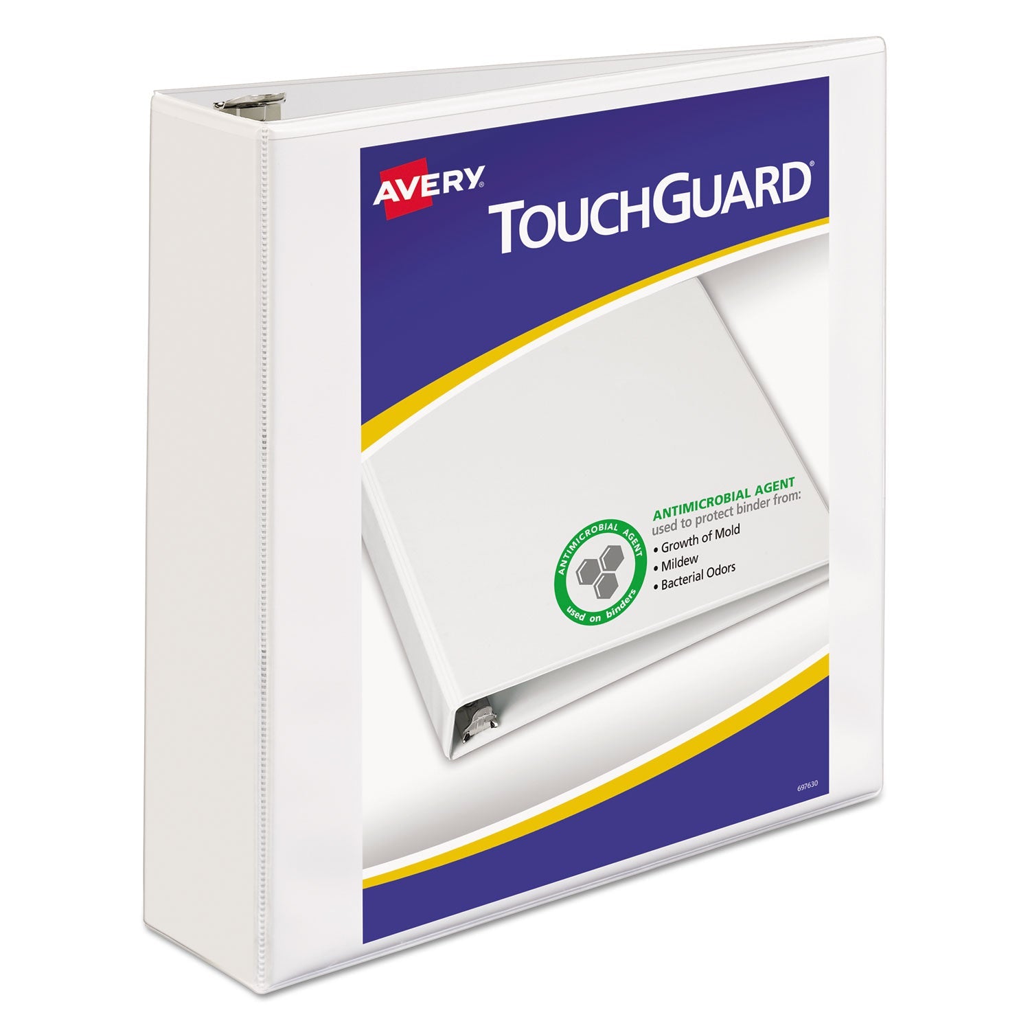 Touchguard Heavy-Duty View Binder | 2" Ring