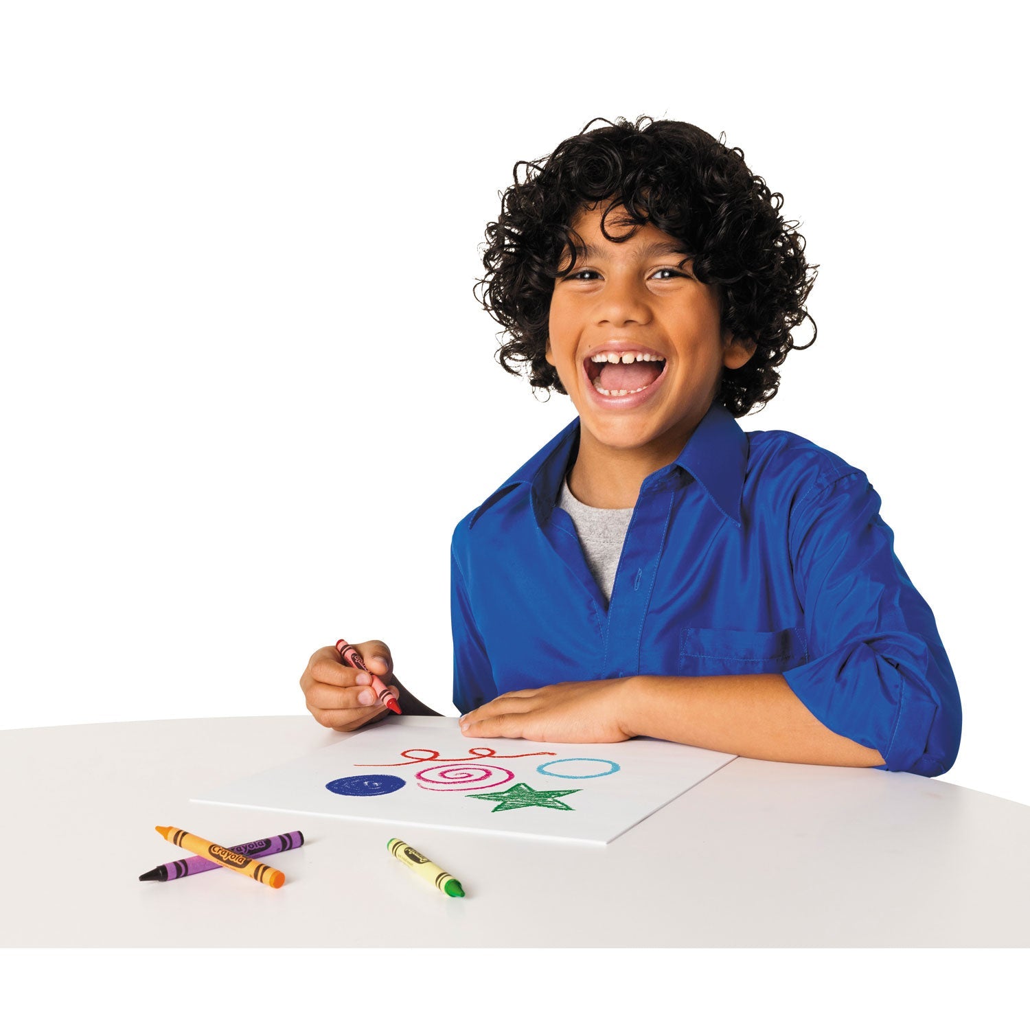 Crayola® Classic Color Crayons In Flip-Top Pack With Sharpener, 96 Colors/pack