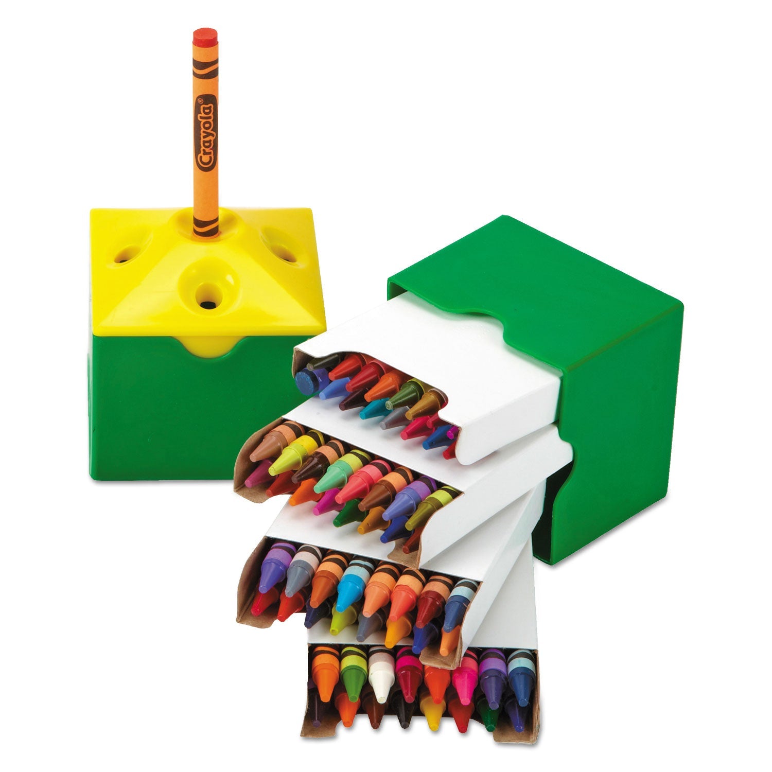 Crayola® Classpack Regular Crayons, Assorted, 13 Caddies, 832/box