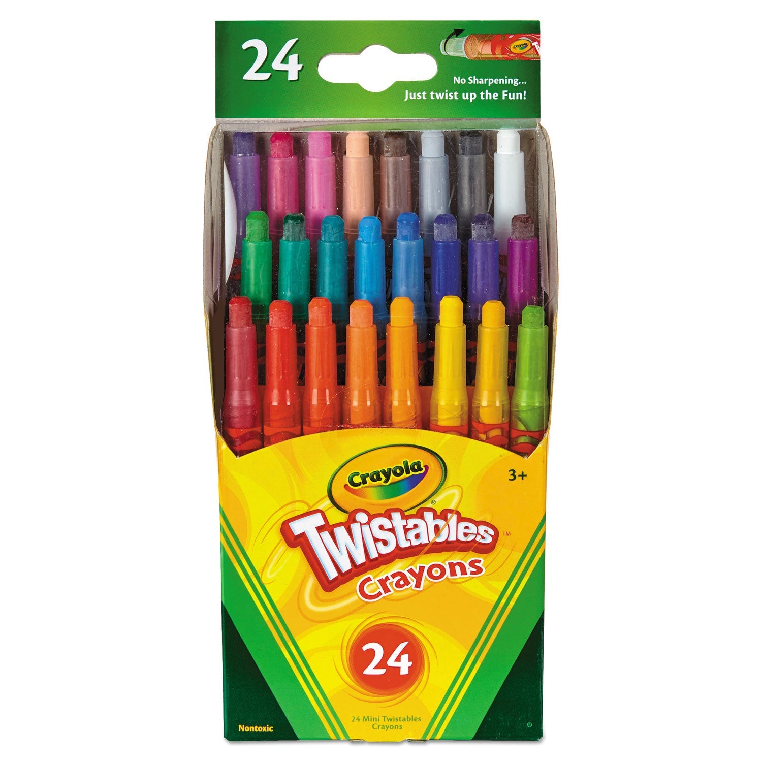 Crayola® Twistables Mini Crayons, 24 Colors/pack