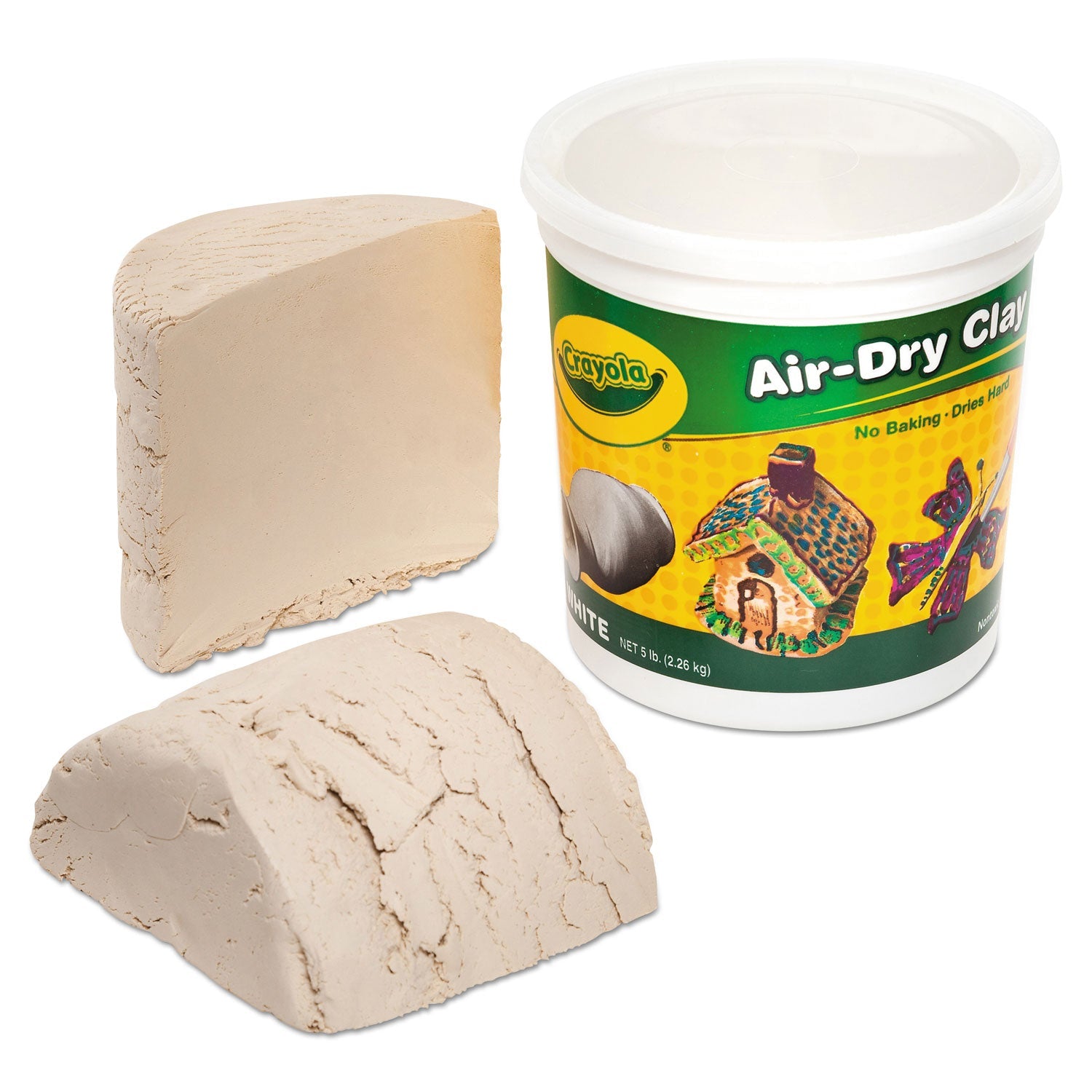 Crayola® Air-Dry Clay, White, 5 Lbs