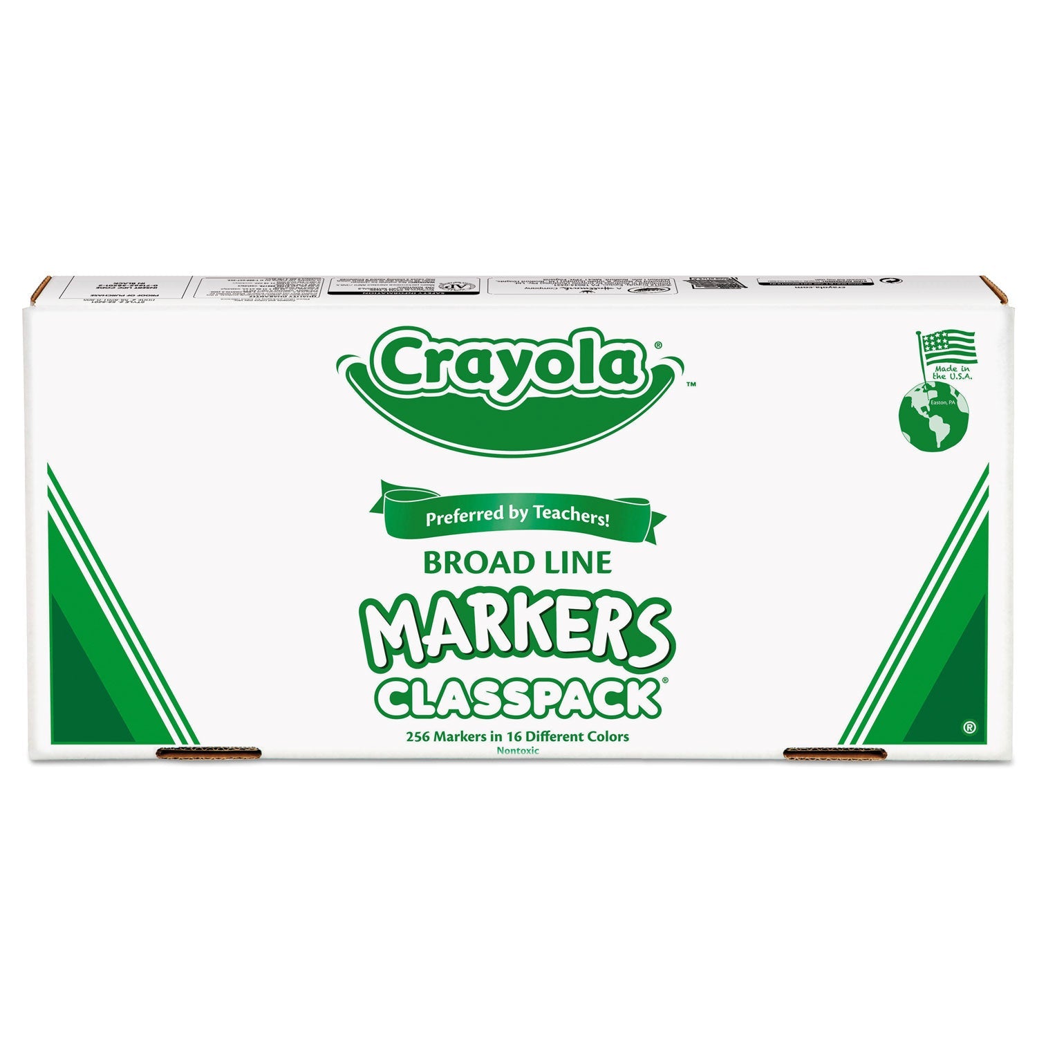 Non-Washable Marker | 256-Box Broad Tip