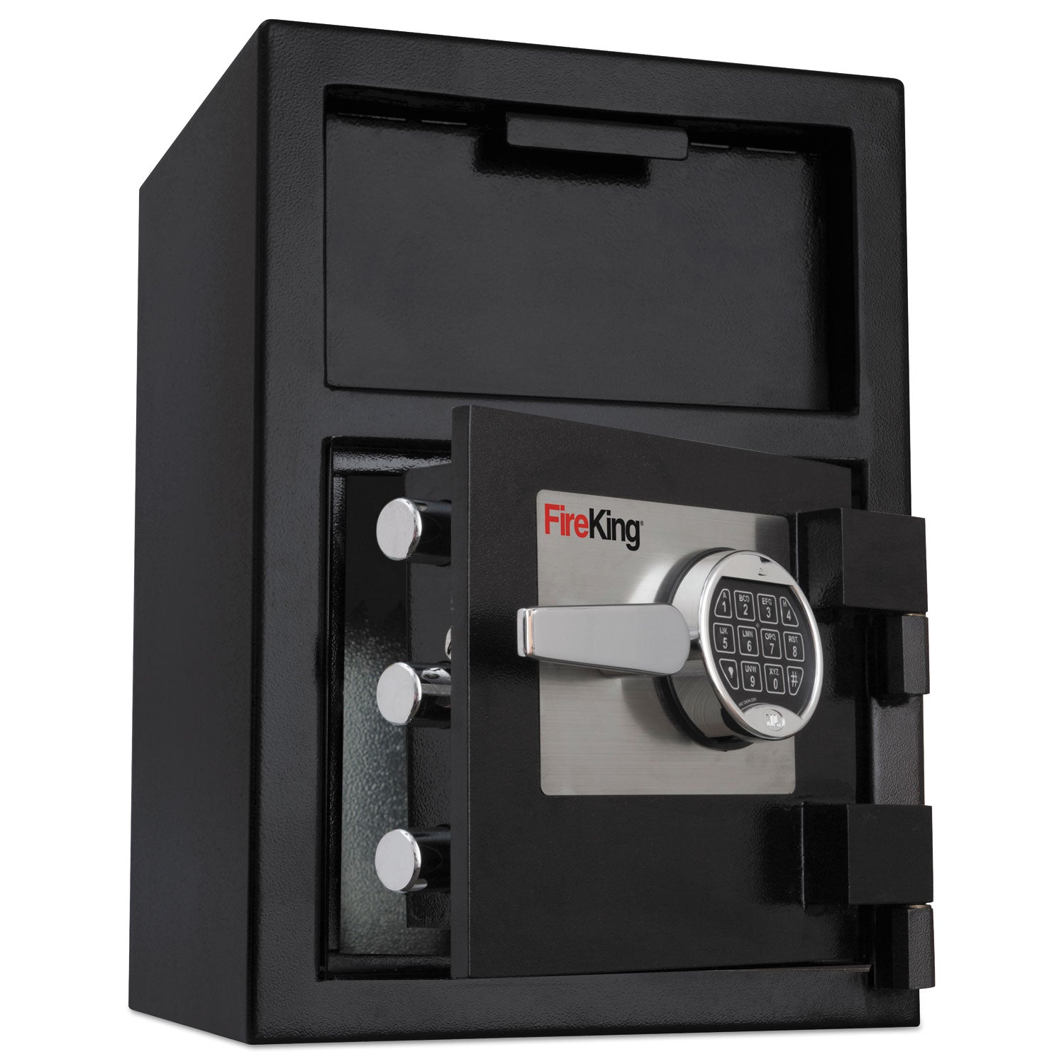 FireKing® Depository Security Safe, 2.72 Cu Ft, 24w X 13.4d X 10.83h, Black