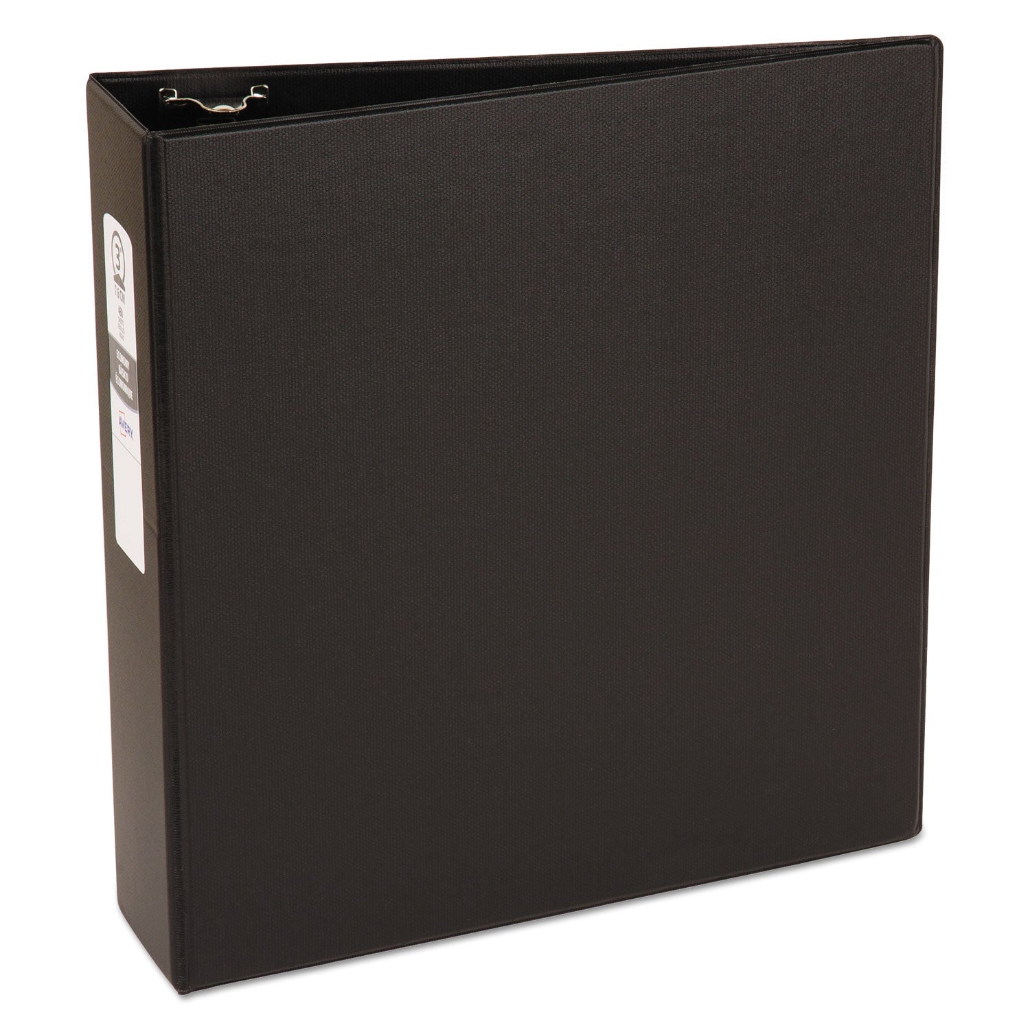 Economy Non-View Binder | Black | 3" Round Rings