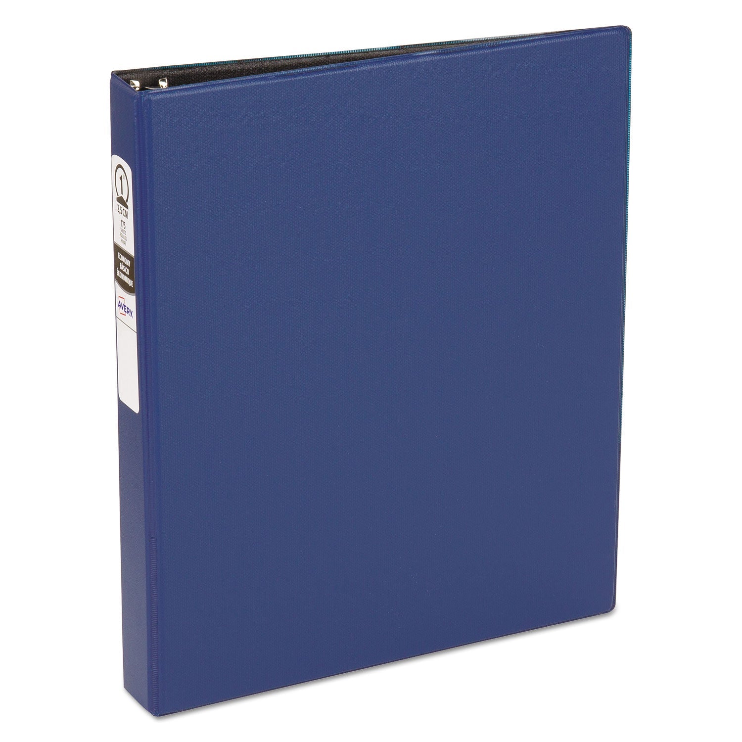 Avery® Economy Non-View Binder With Round Rings, 3 Rings, 1" Capacity, 11 X 8.5, Blue, (3300)