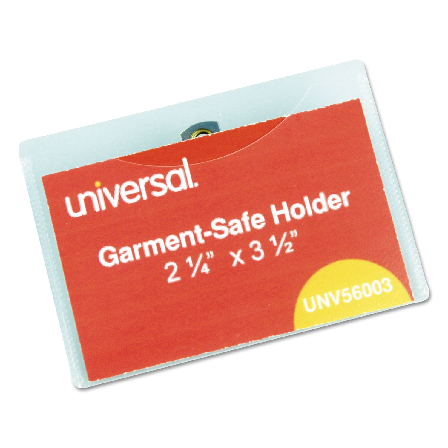 Clear Badge Holders w/Clips | 2.25x3.5 | 50/box