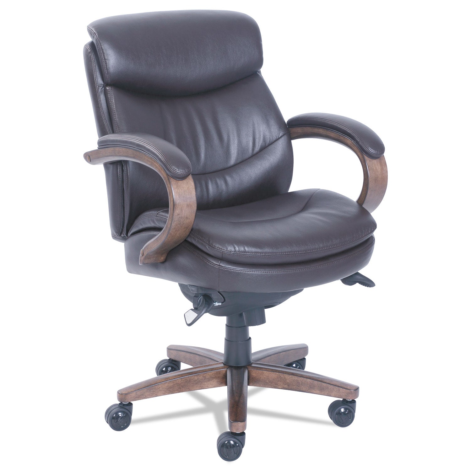 Woodbury Mid-Back Executive Chair | Brown/Sand