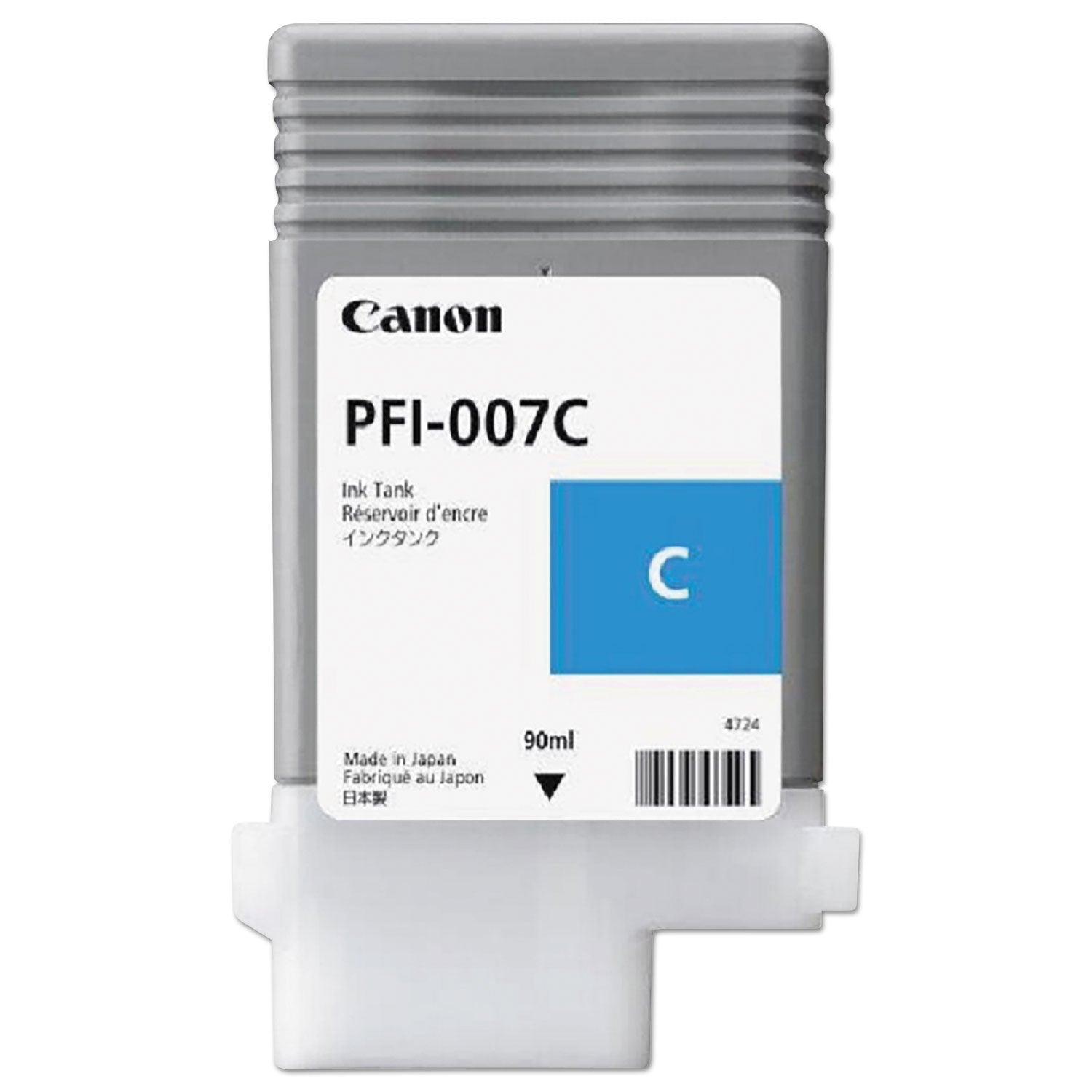 Canon® 2144C001 (PFI-007) Ink, Cyan