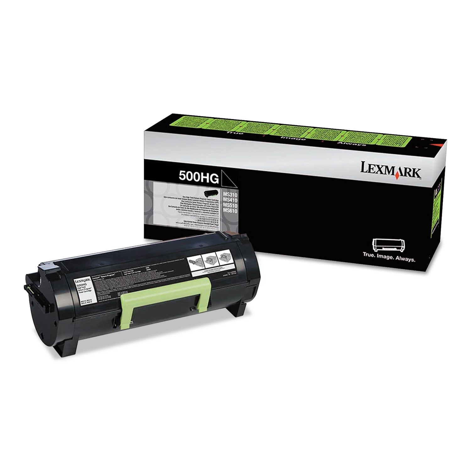 Lexmark 50f0h0g Toner | High-Yield, Black
