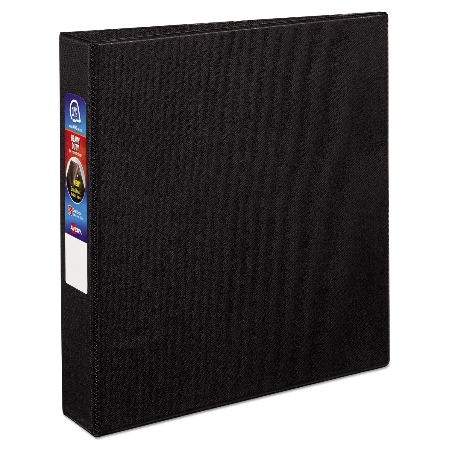 Heavy-Duty Non-View Binder | 1.5" | Black