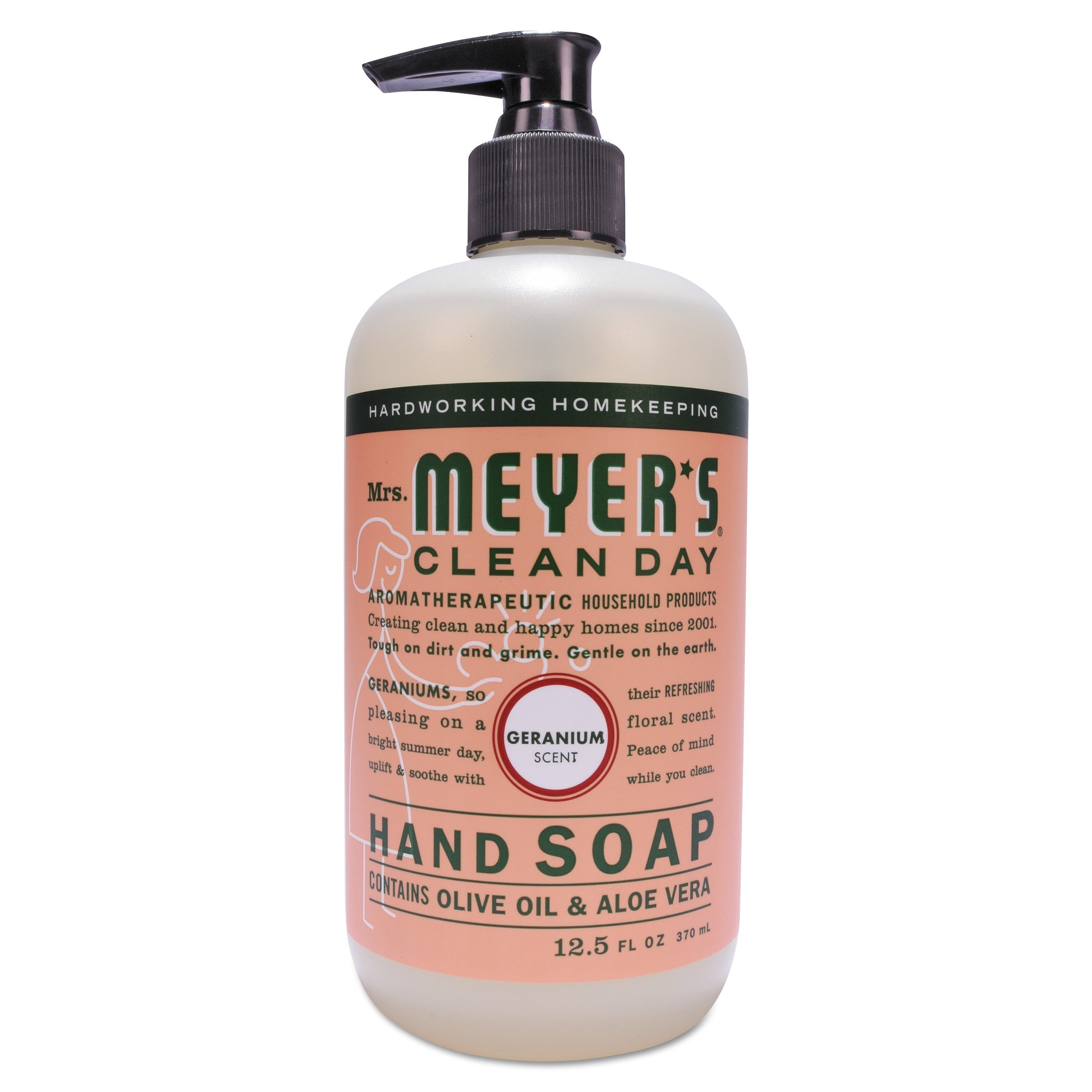 Liquid Hand Soap | Mrs. Meyer's® Geranium 6-Carton