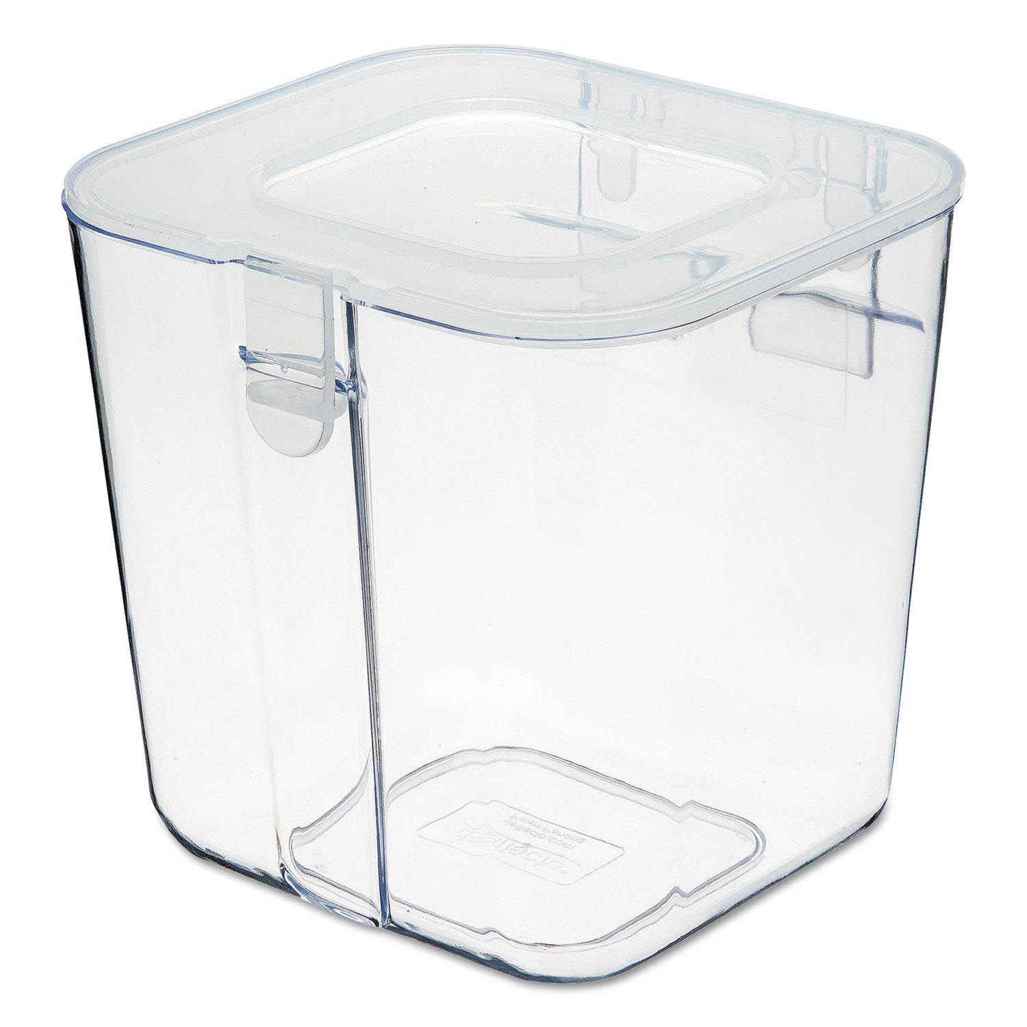 deflecto® Stackable Caddy Organizer, Small, Plastic, 4.33 x 4 x 4.38, White
