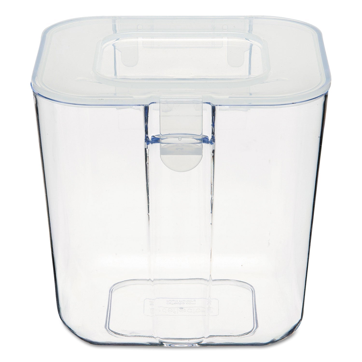 deflecto® Stackable Caddy Organizer, Small, Plastic, 4.33 x 4 x 4.38, White