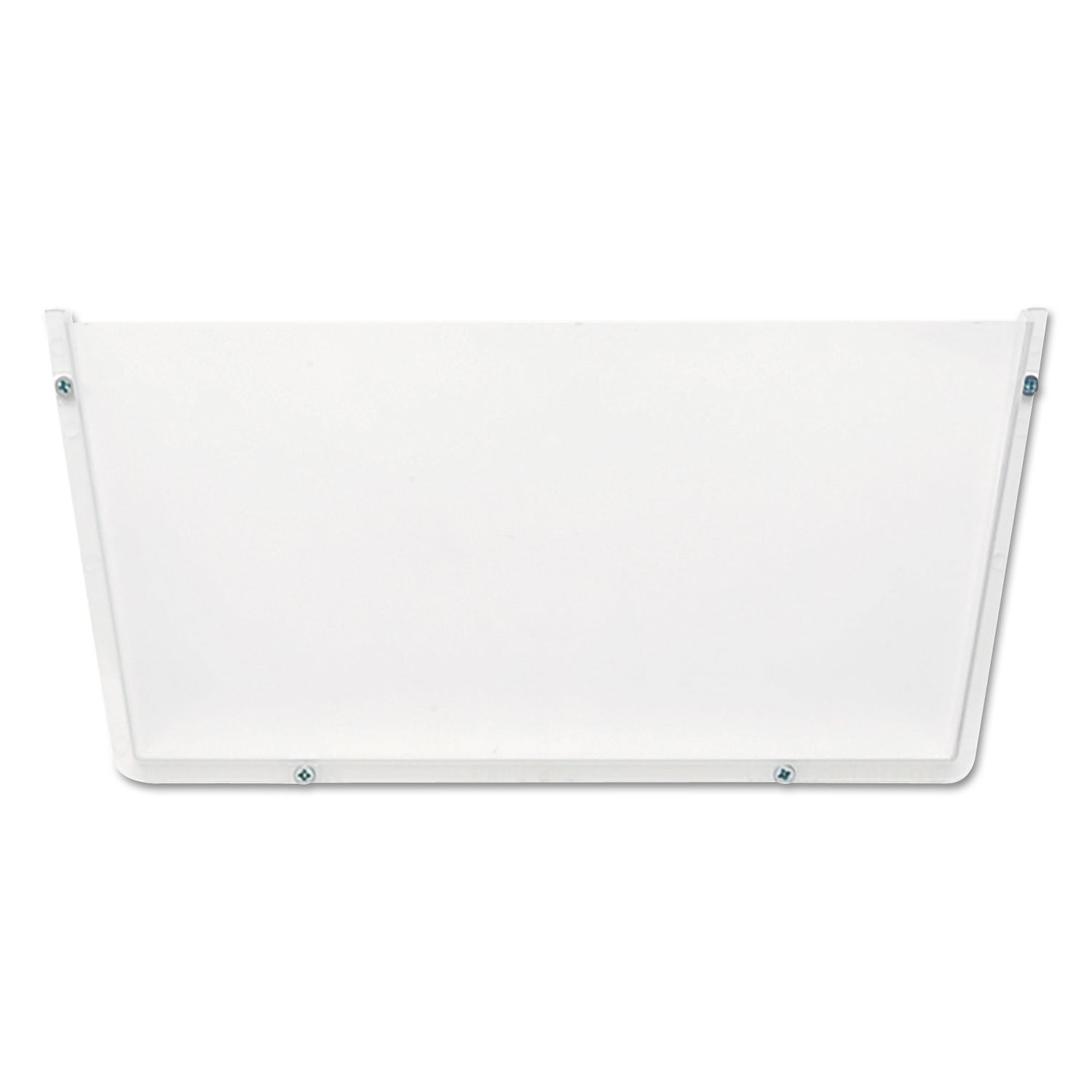 deflecto® Unbreakable DocuPocket Wall File, Letter Size, 14.5" x 3" x 6.5", Clear