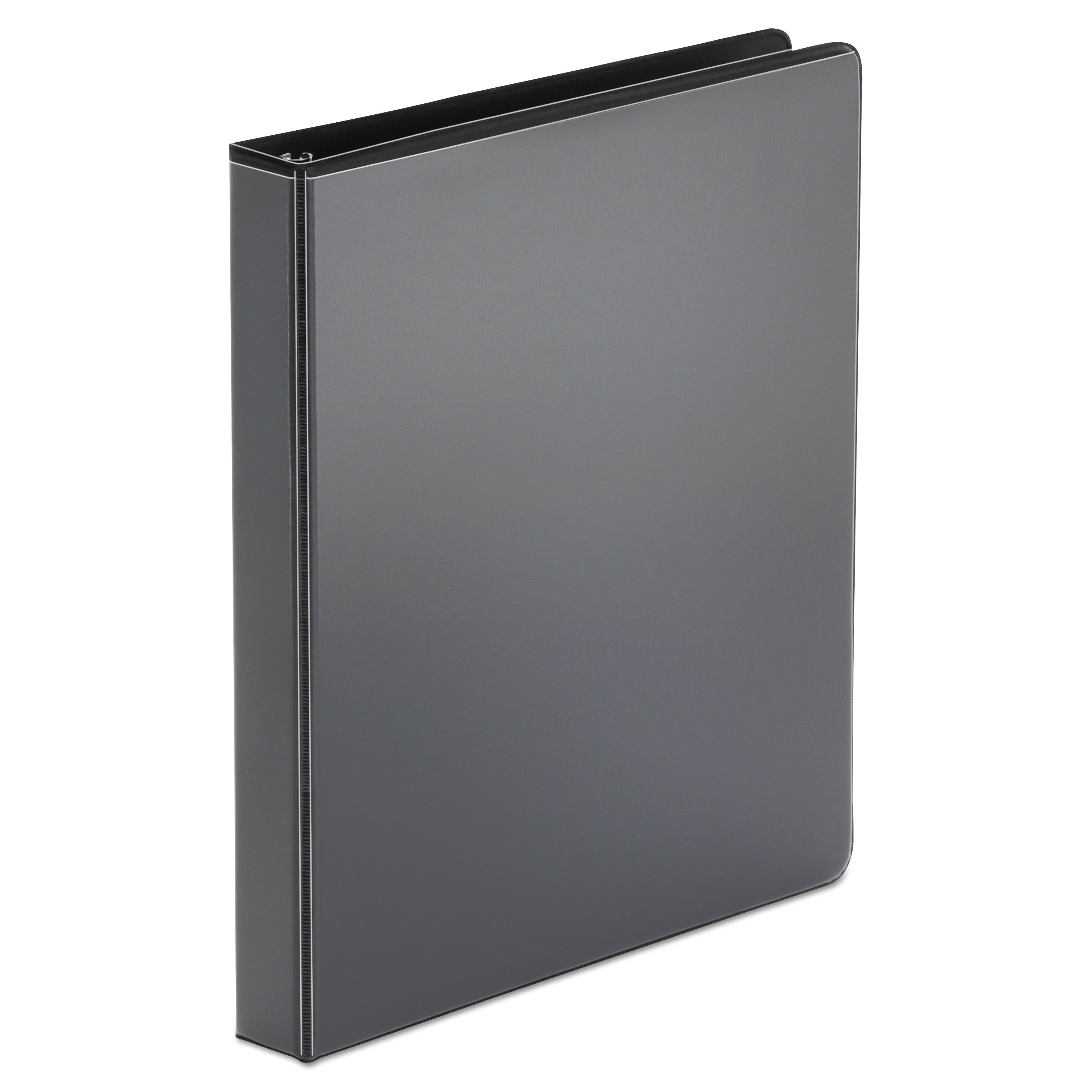 Universal® Economy Round Ring View Binder, 3 Rings, 1" Capacity, 11 X 8.5, Black
