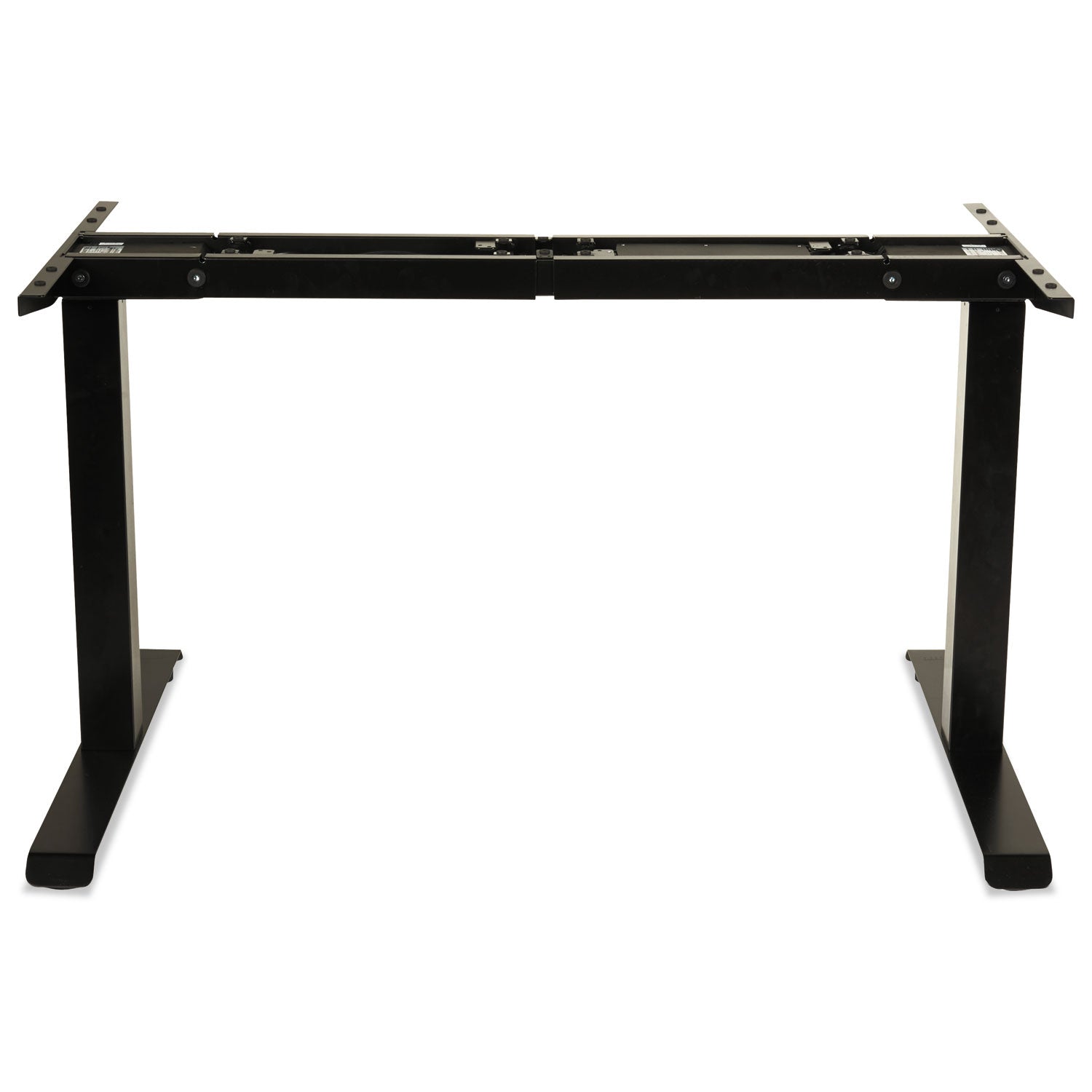 Alera® AdaptivErgo Sit-Stand Two-Stage Electric Height-Adjustable Table Base, 48.06" x 24.35" x 27.5" to 47.2", Black