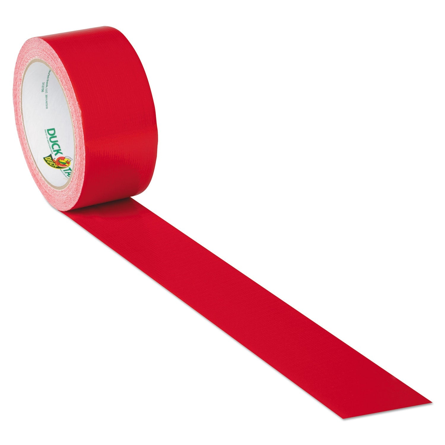 Duck® Colored Duct Tape, 3" Core, 1.88" X 20 Yds, Red
