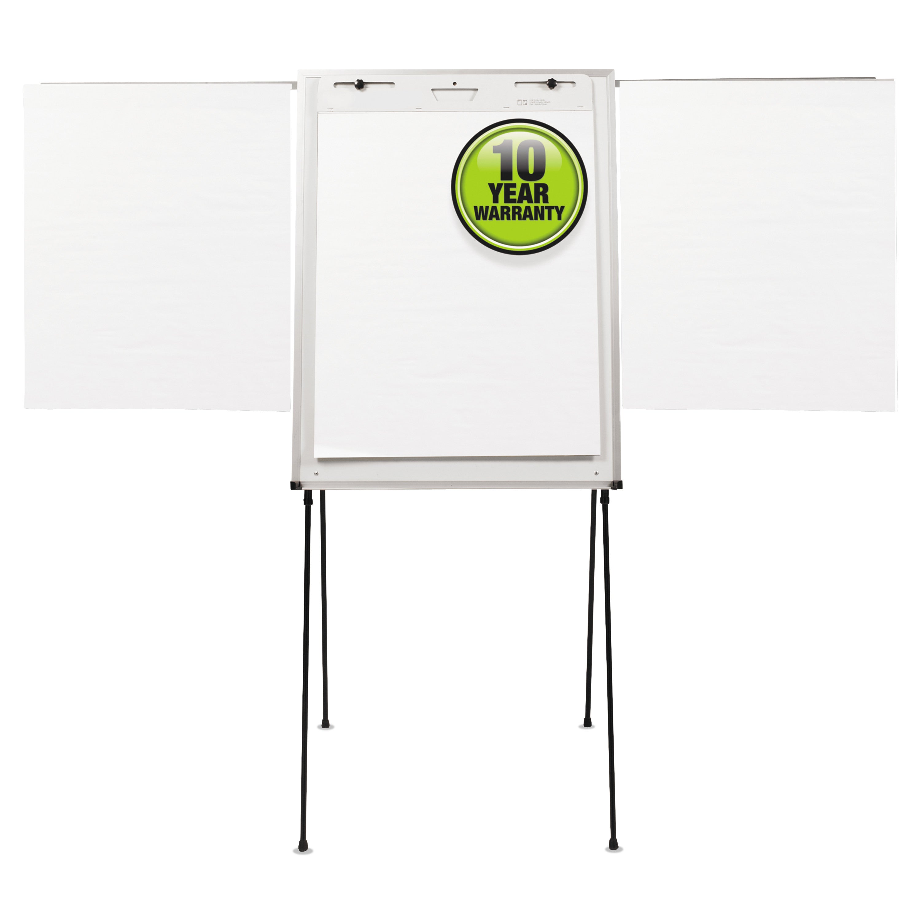 Quartet Dry Erase Steel Easel | Satin Aluminum