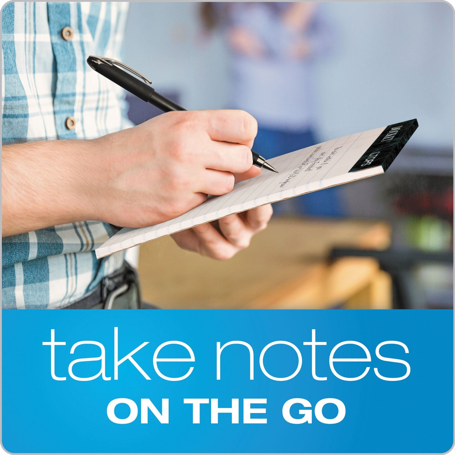 TOPS™ "The Legal Pad" Ruled Perforated Pads, Narrow Rule, 50 Canary-Yellow 5 X 8 Sheets, Dozen