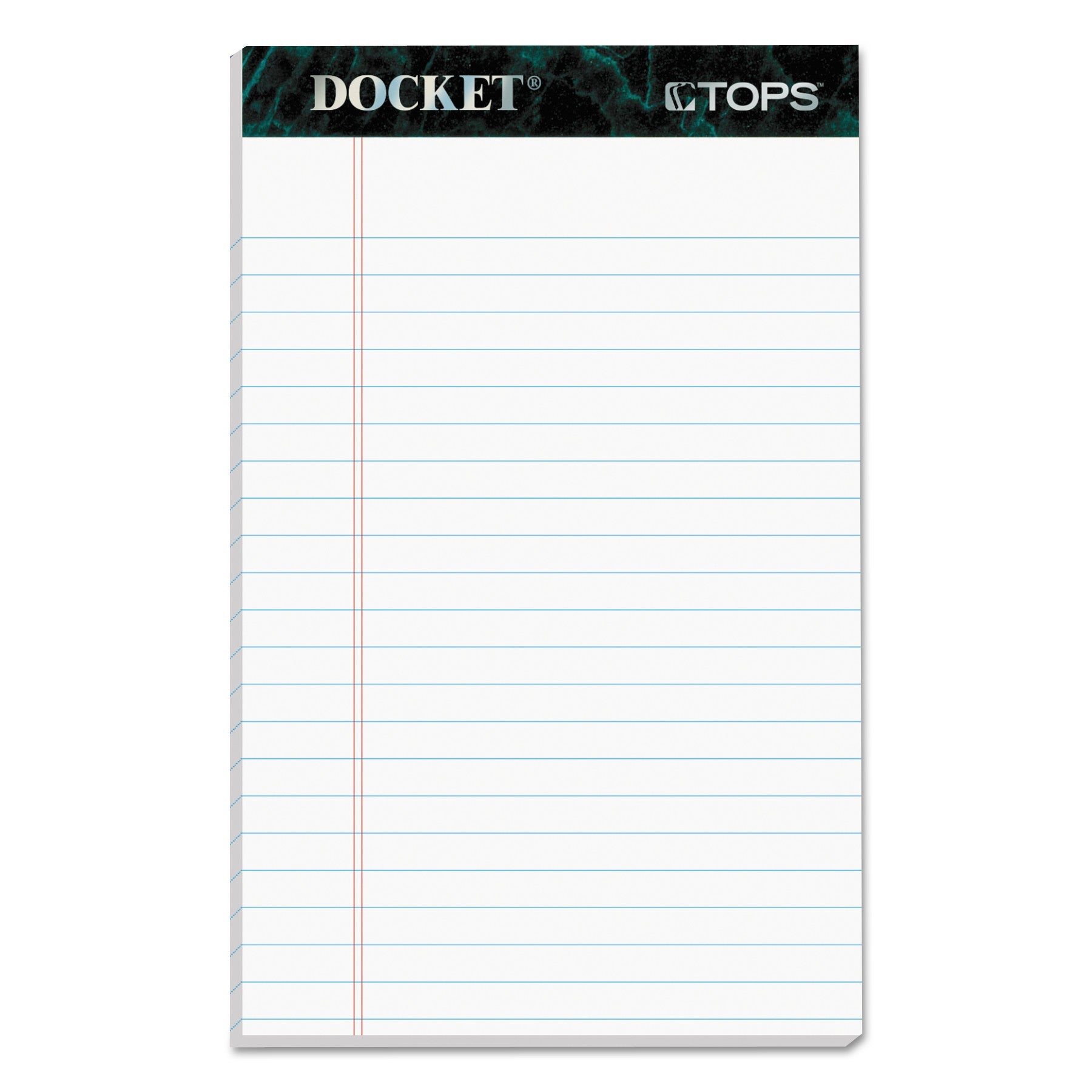 TOPS® Docket Ruled Pads | 5x8 White 12-Pack