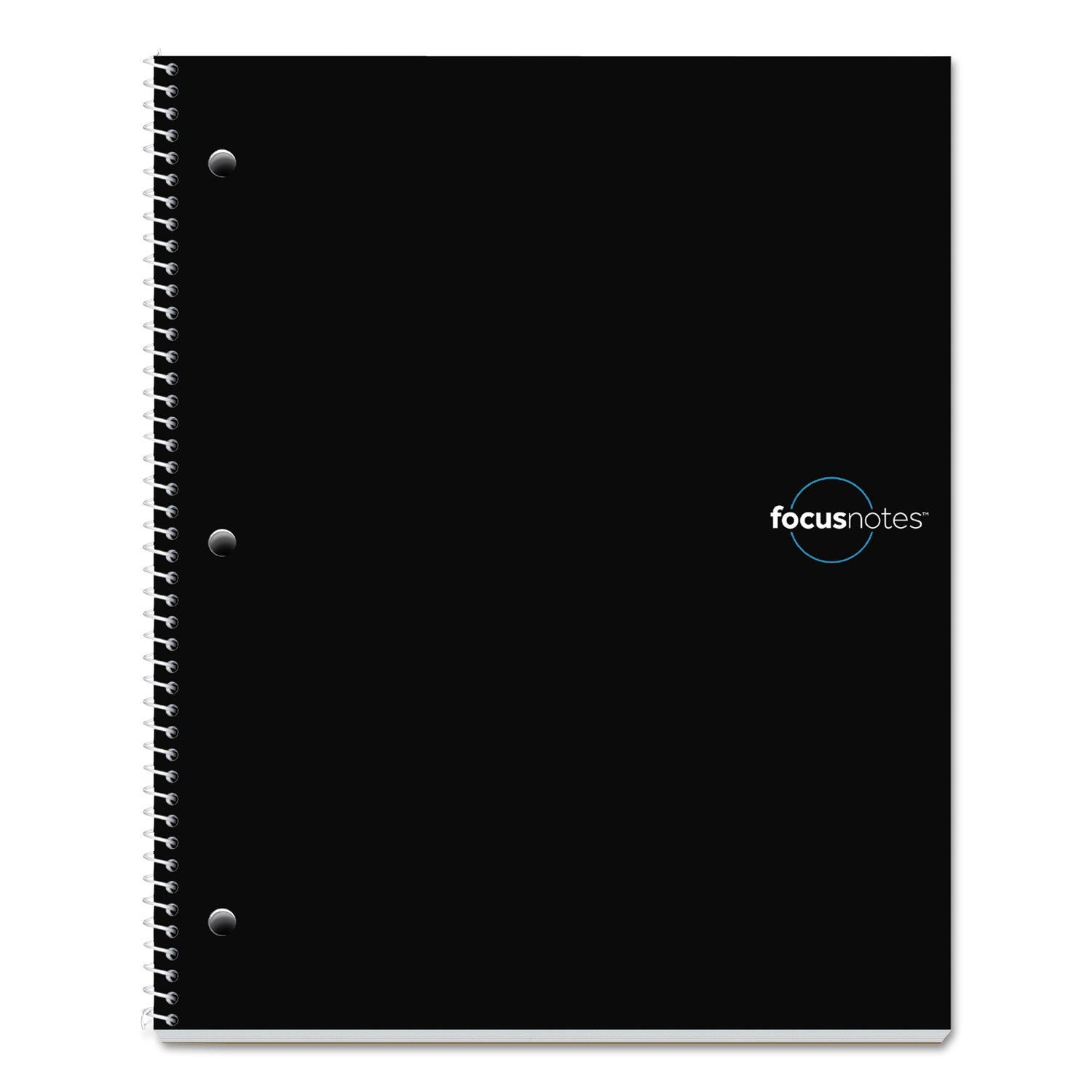 TOPS™ FocusNotes Notebook, 1-Subject, Lecture/Cornell Rule, Blue Cover, (100) 11 x 9 Sheets