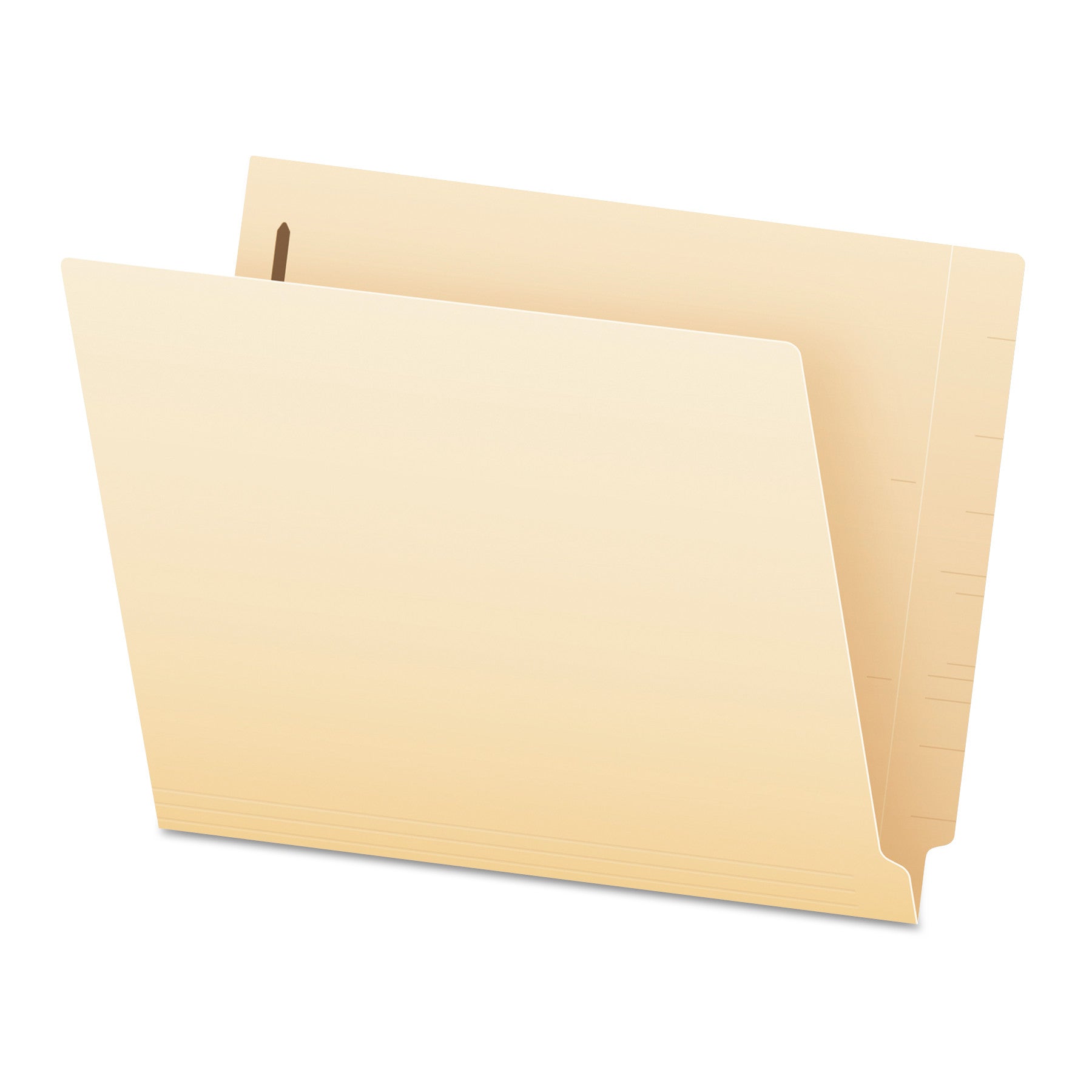 Pendaflex® SmartShield End Tab Fastener Folders, 2 Fasteners, Letter Size, Manila Exterior, 50/Box