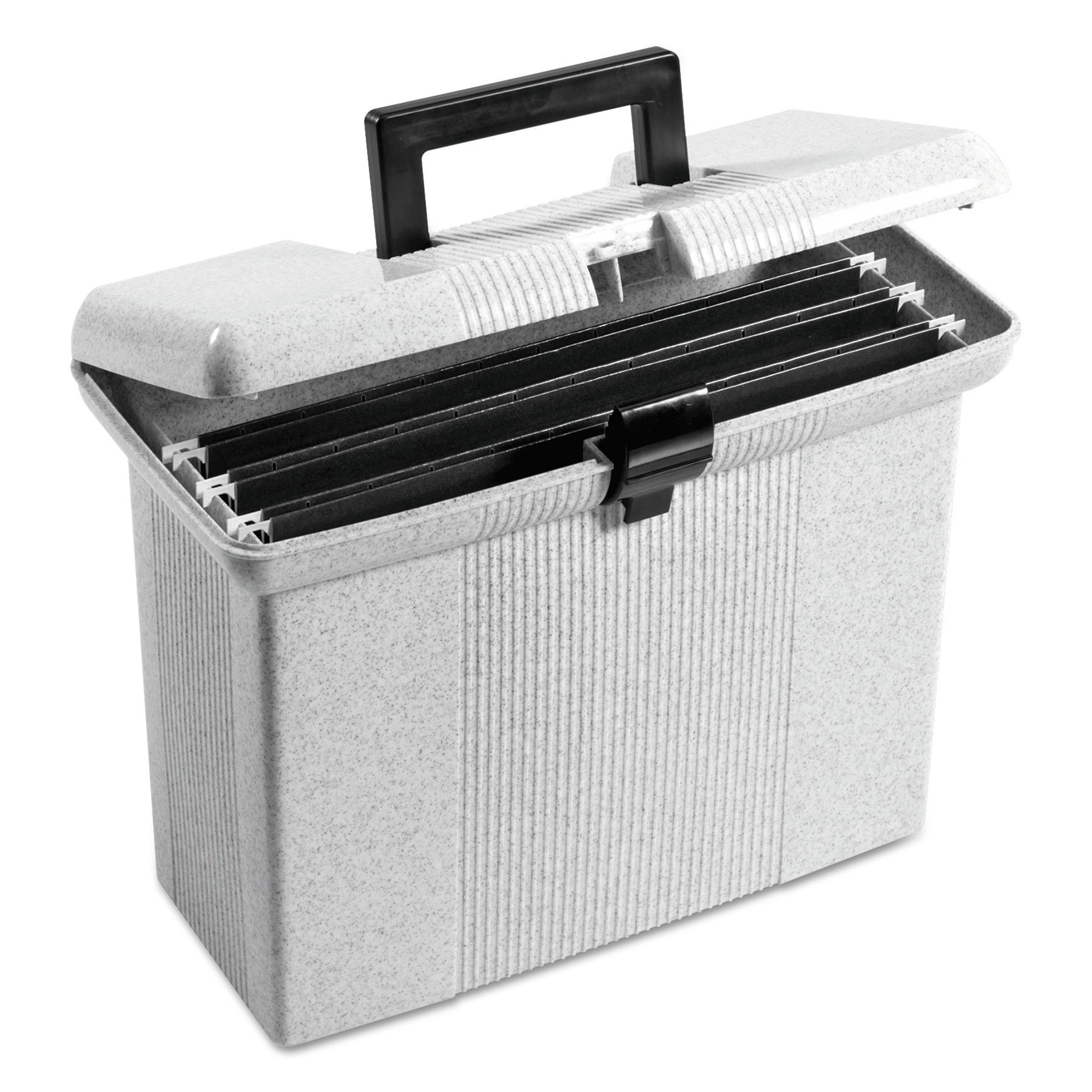 Portable File Box | Letter Size | Granite