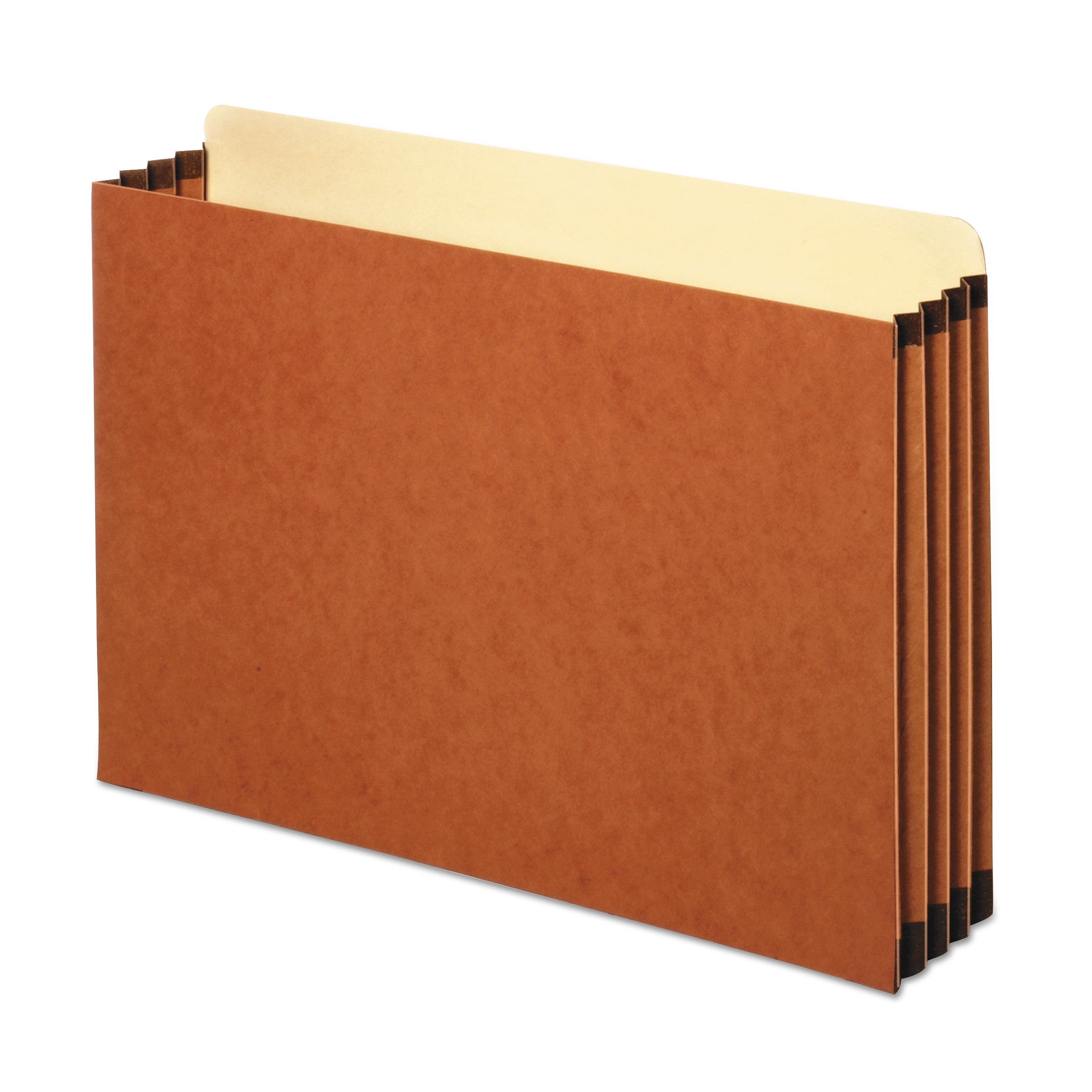 Pendaflex® File Cabinet Pockets, 3.5" Expansion, Legal Size, Redrope, 10/box
