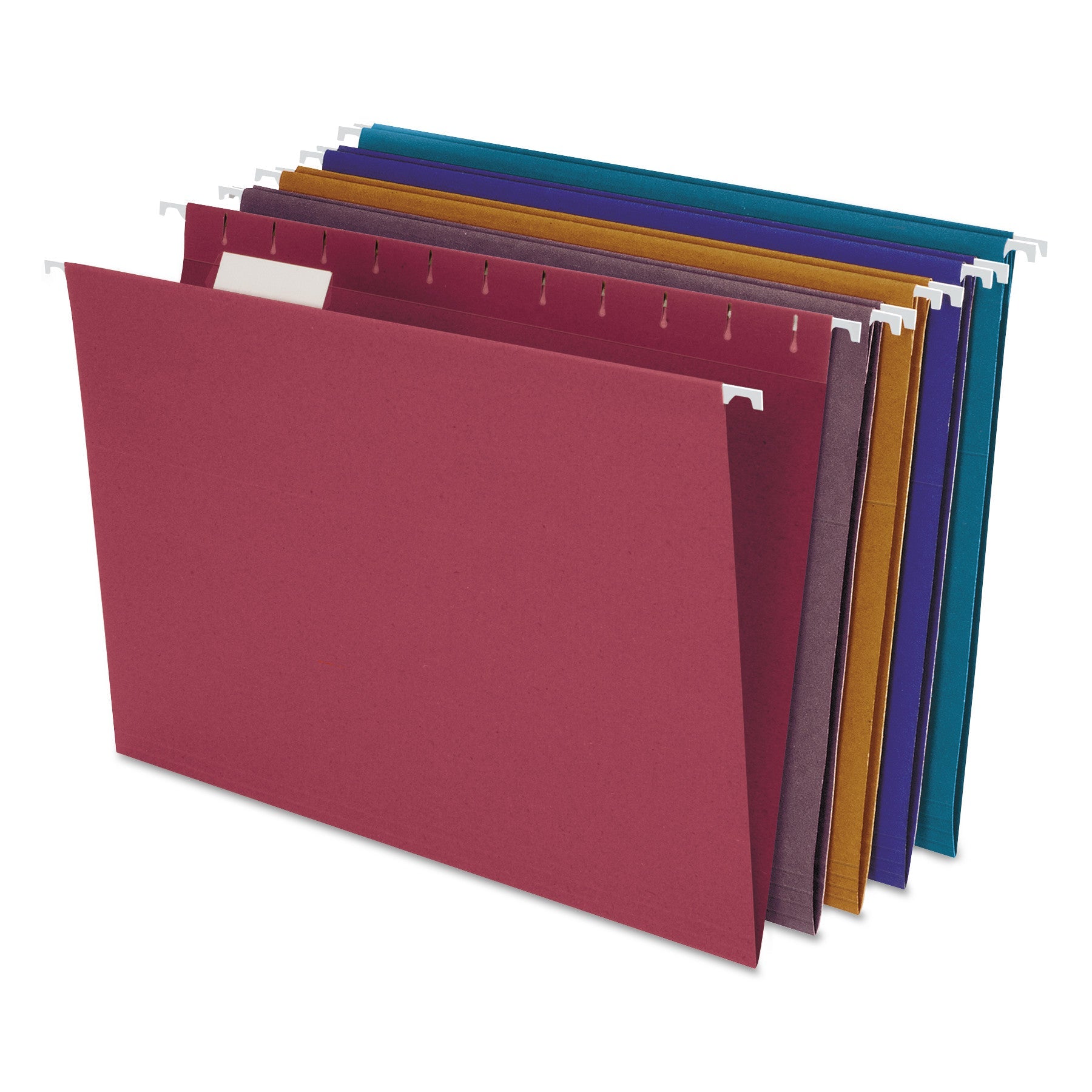 Recycled Hanging File Folders | Assorted, 20/Box