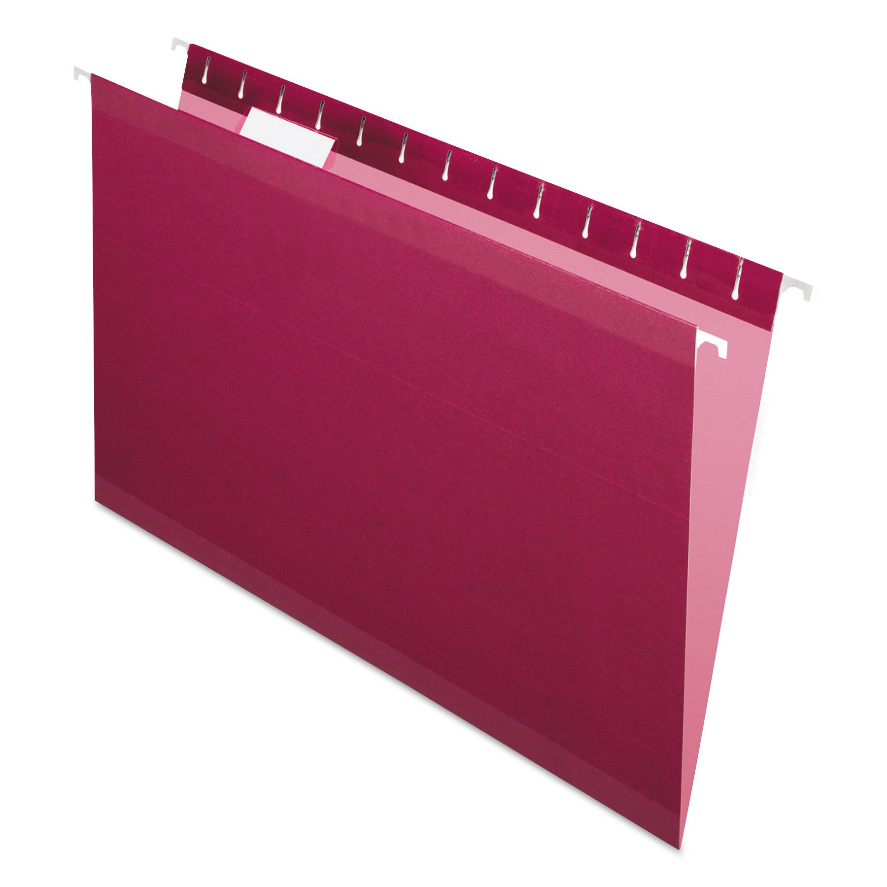 Colored Reinforced Hanging Folders | Burgundy