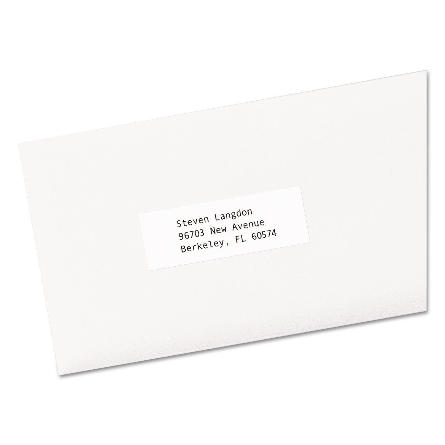 Avery® Copier Mailing Labels, Copiers, 1 X 2.81, White, 33/sheet, 500 Sheets/box