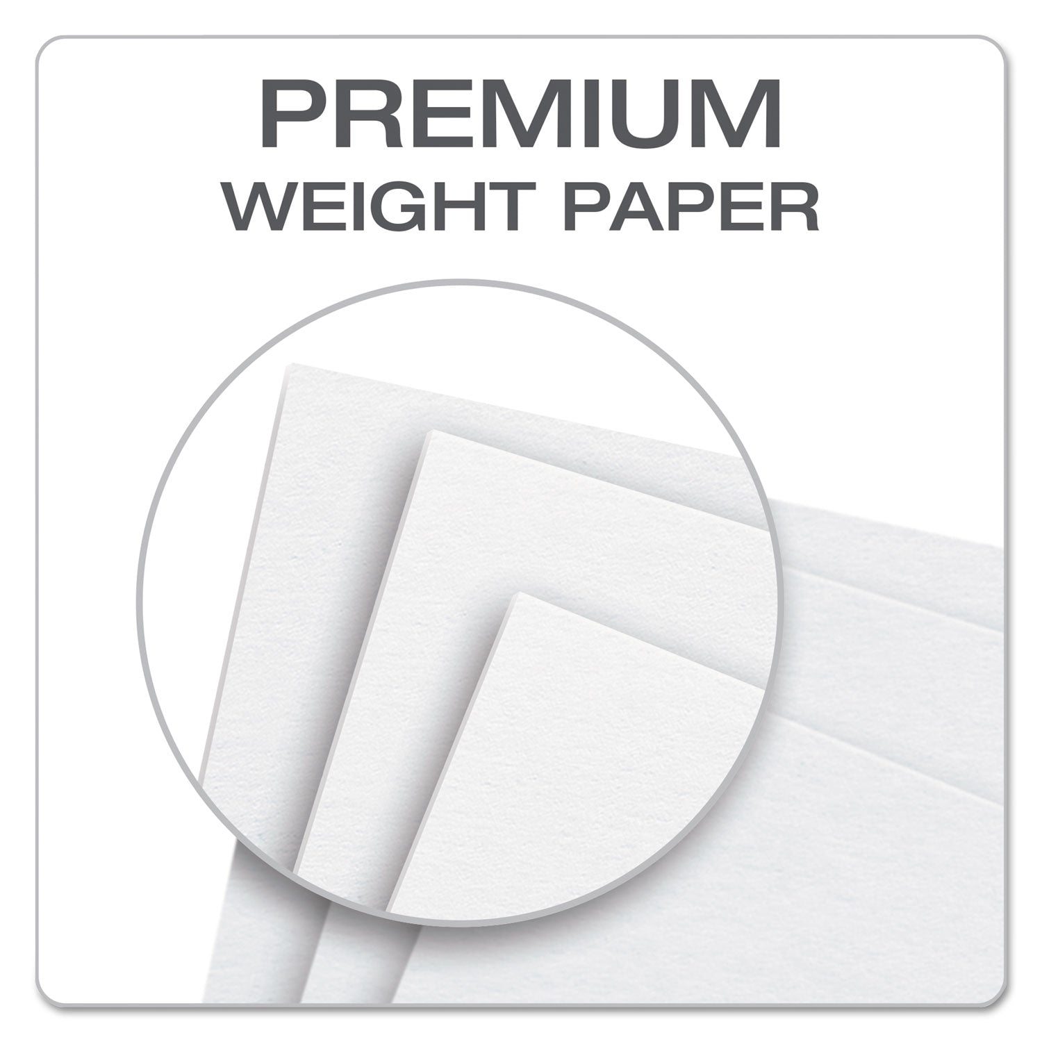 Oxford™ Unruled Index Cards, 3 X 5, White, 100/pack