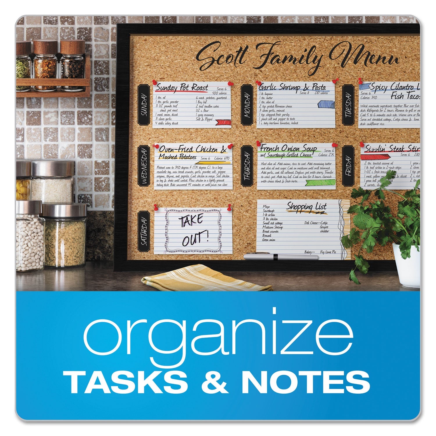 Oxford™ Ruled Index Cards, 5 X 8, White, 100/pack