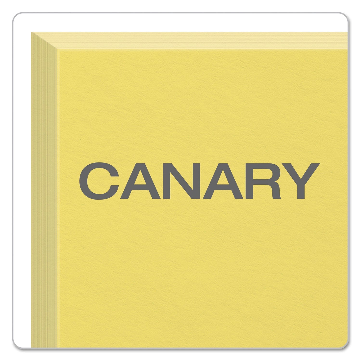 Oxford™ Unruled Index Cards, 4 X 6, Canary, 100/pack