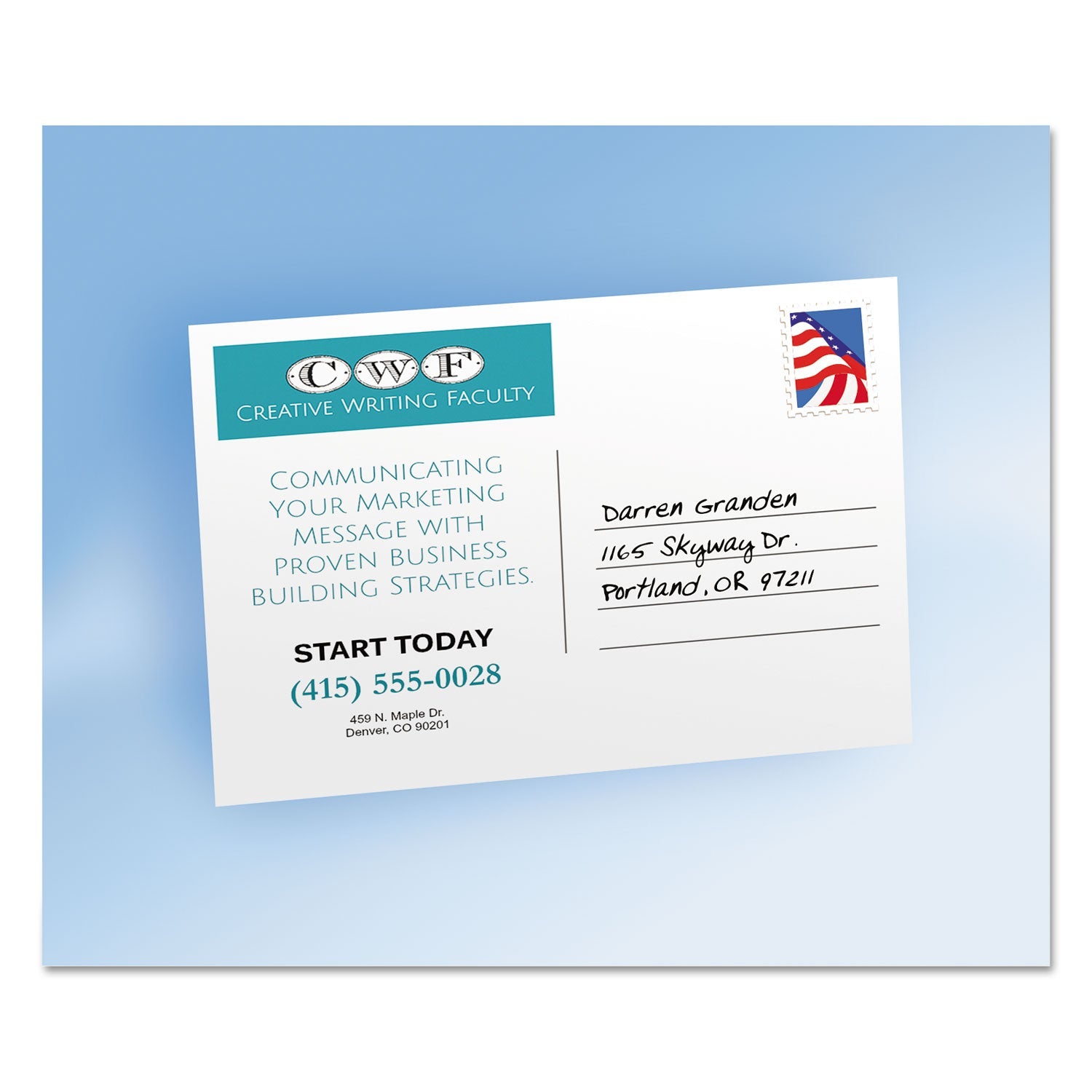 Avery® Printable Postcards, Laser, 80 lb, 4.25 x 5.5, Matte White, 200 Cards, 4 Cards/Sheet, 50 Sheets/Box