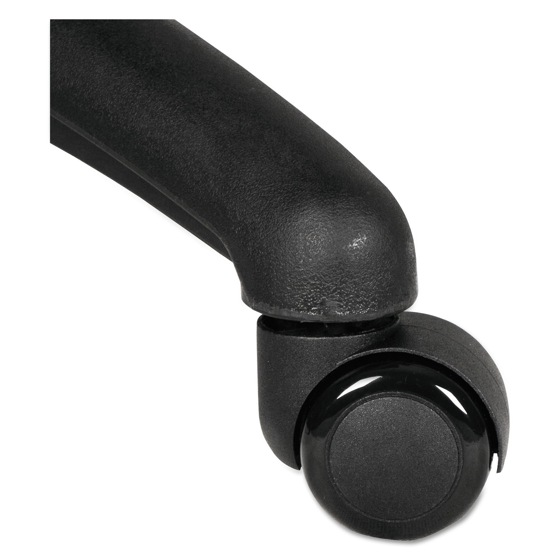 Dual Wheel Hooded Casters | Soft Nylon | 5-Set