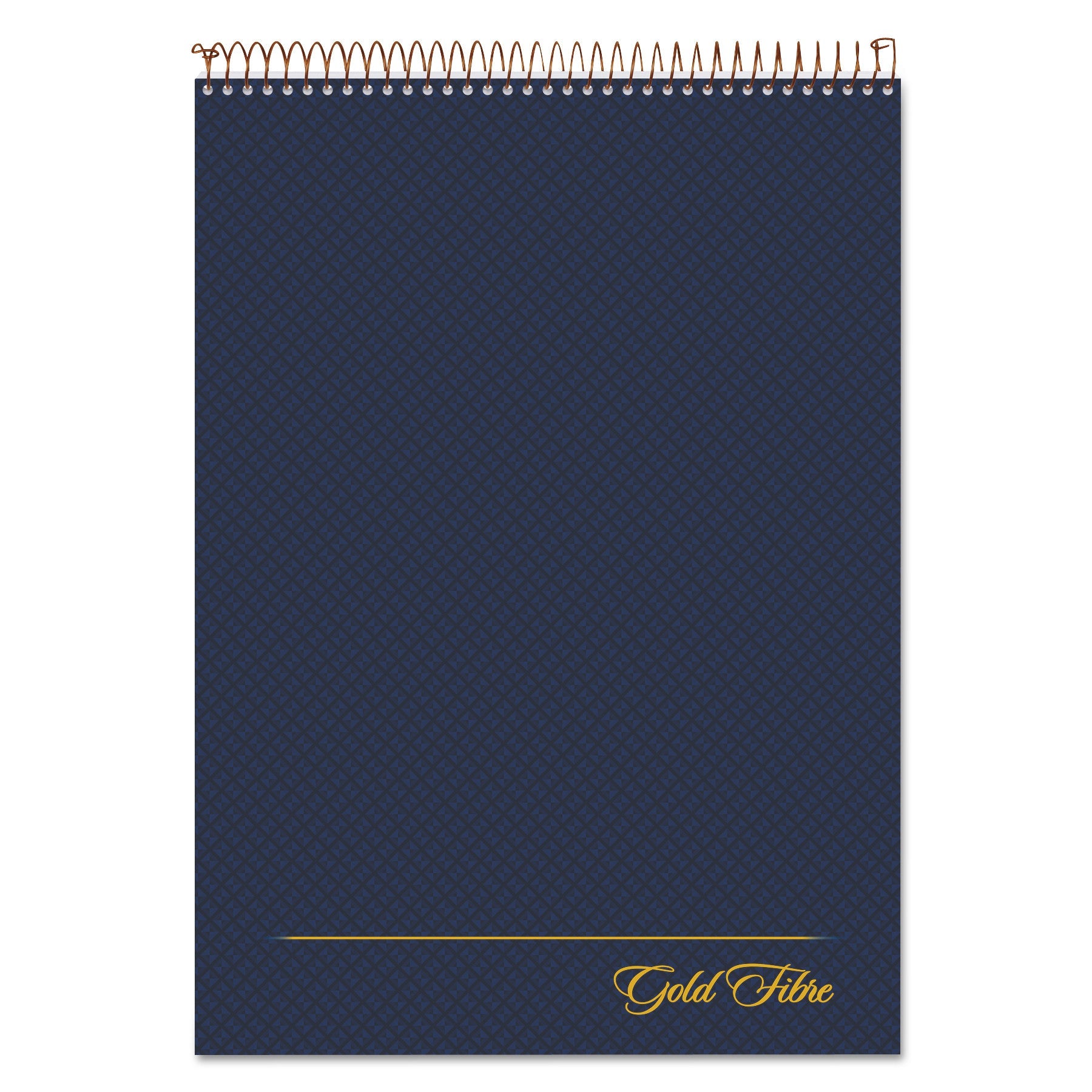 Project Notes Pad | Gold Fibre, 70-Sheet, Navy