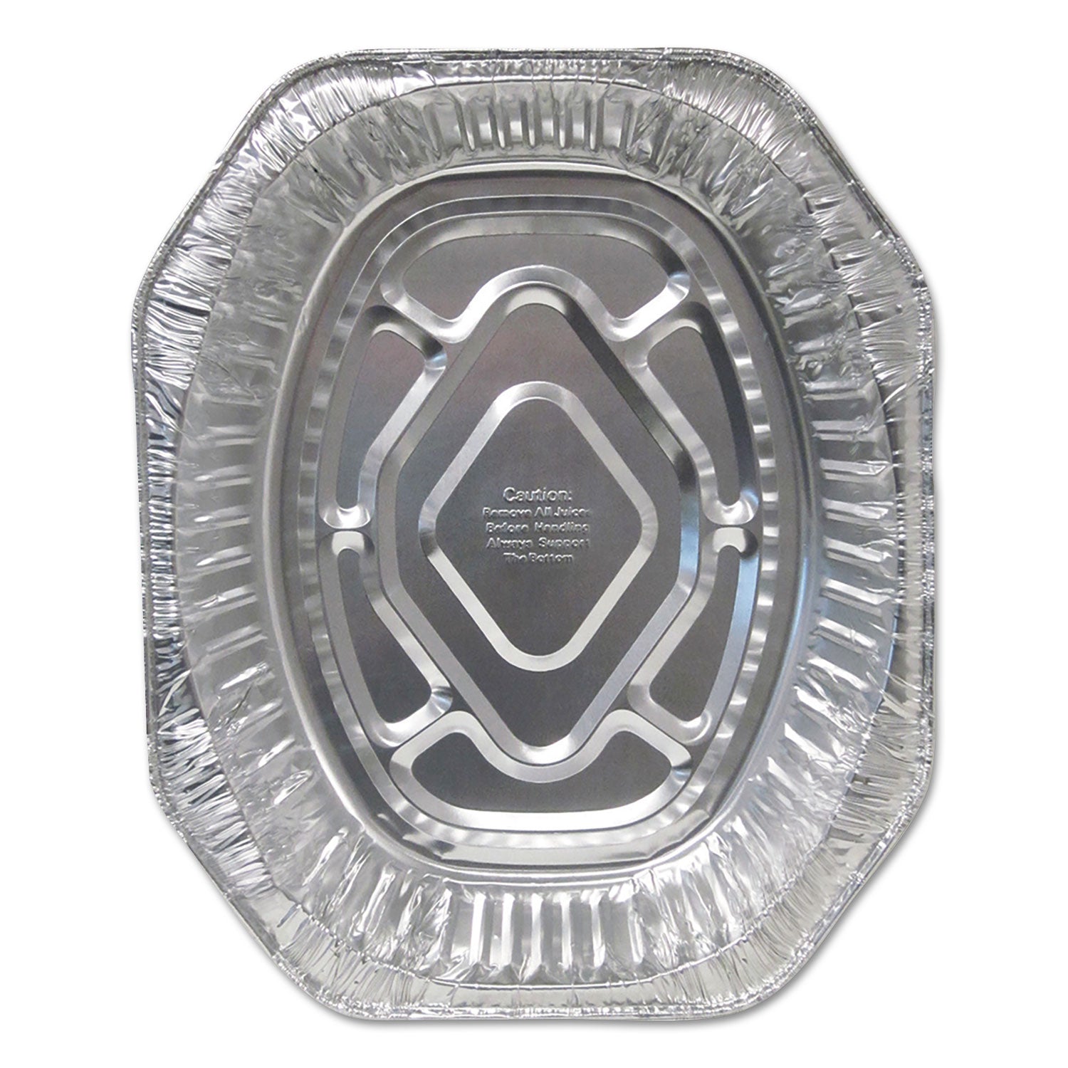 Extra-Large Oval Aluminum Roaster Pans | 100/CTN