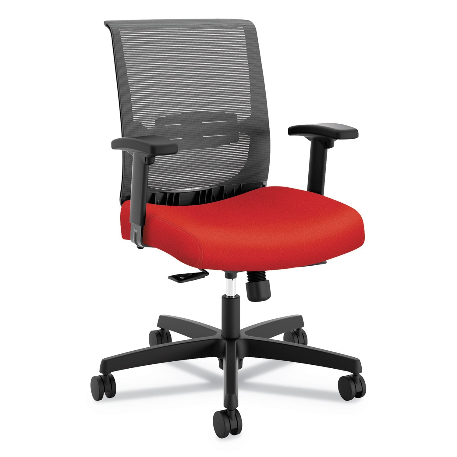 HON Convergence Mid-Back Task Chair | Red/Black