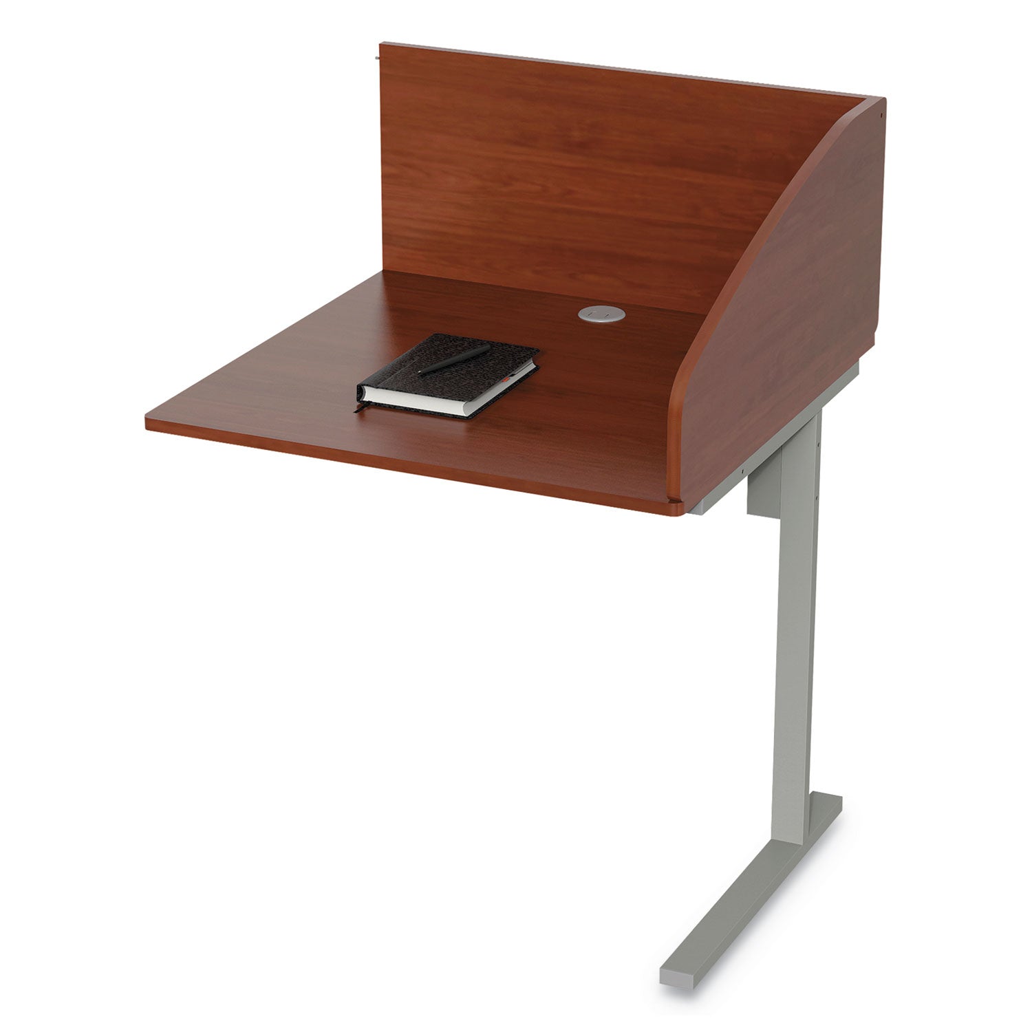 Study Carrell Add On | Cherry Finish