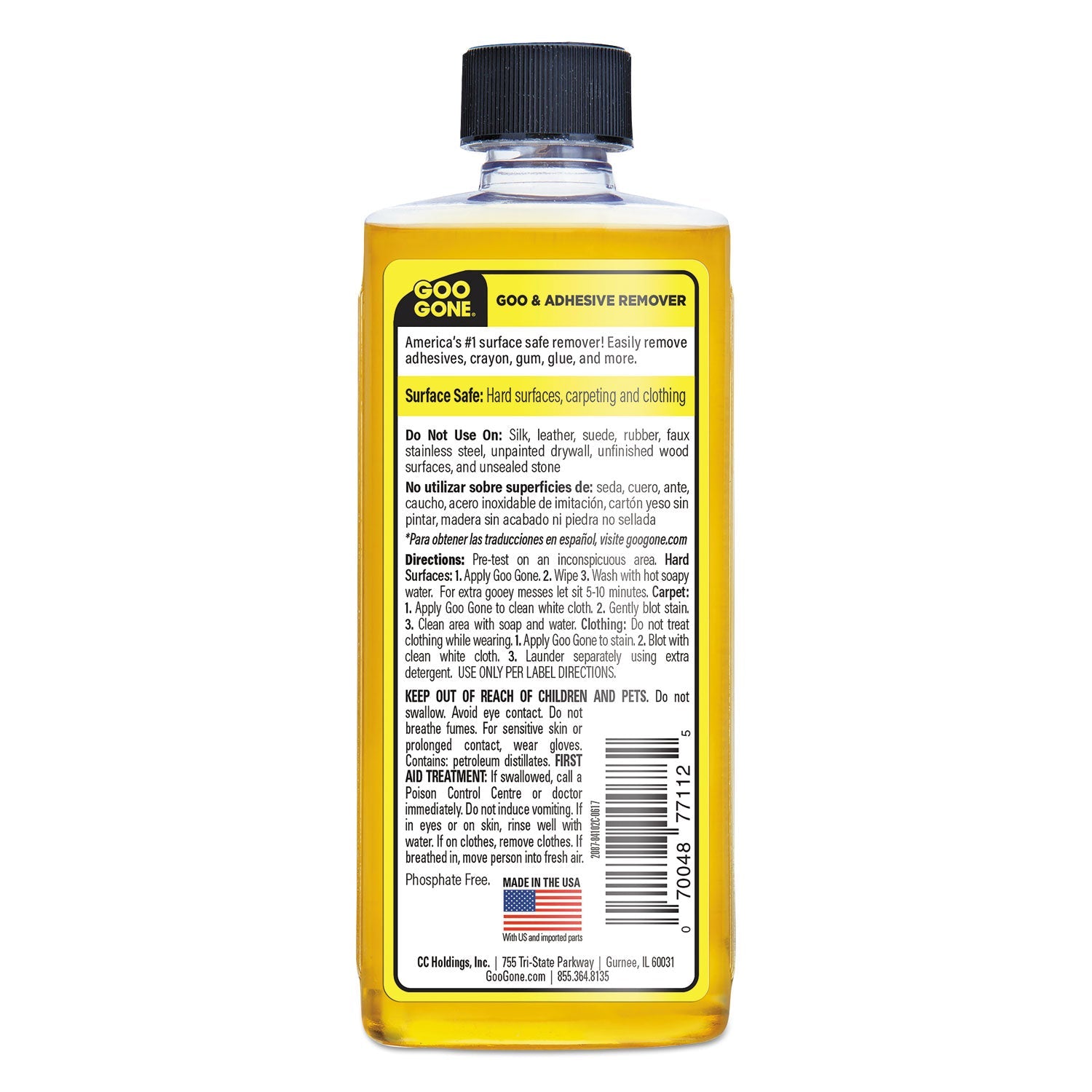 Goo Gone® Original Cleaner, Citrus Scent, 8 Oz Bottle