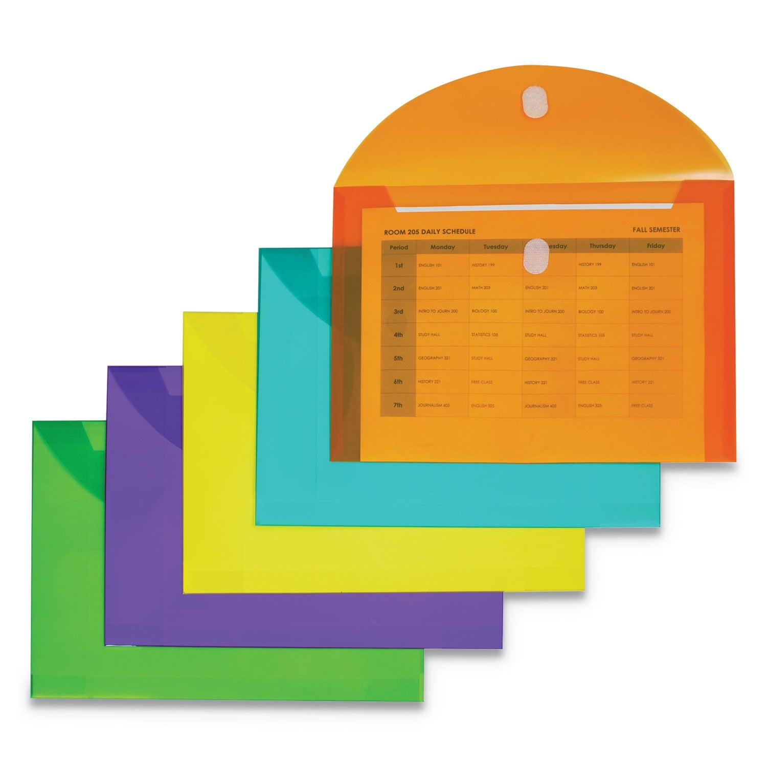 C-Line Reusable Poly Envelope | Assorted 10/Pack