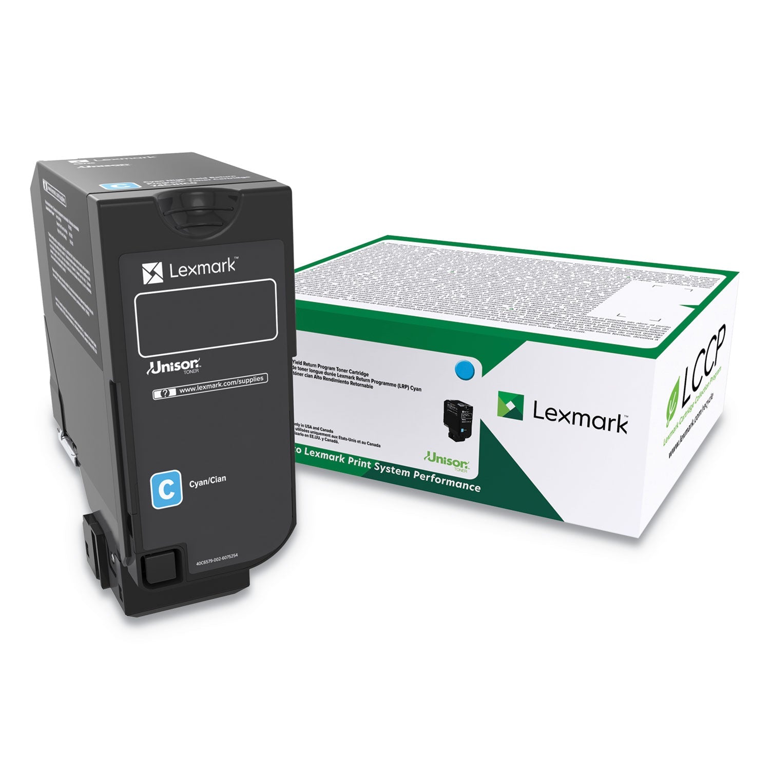 Lexmark 74c0hcg Toner | High-Yield, Cyan